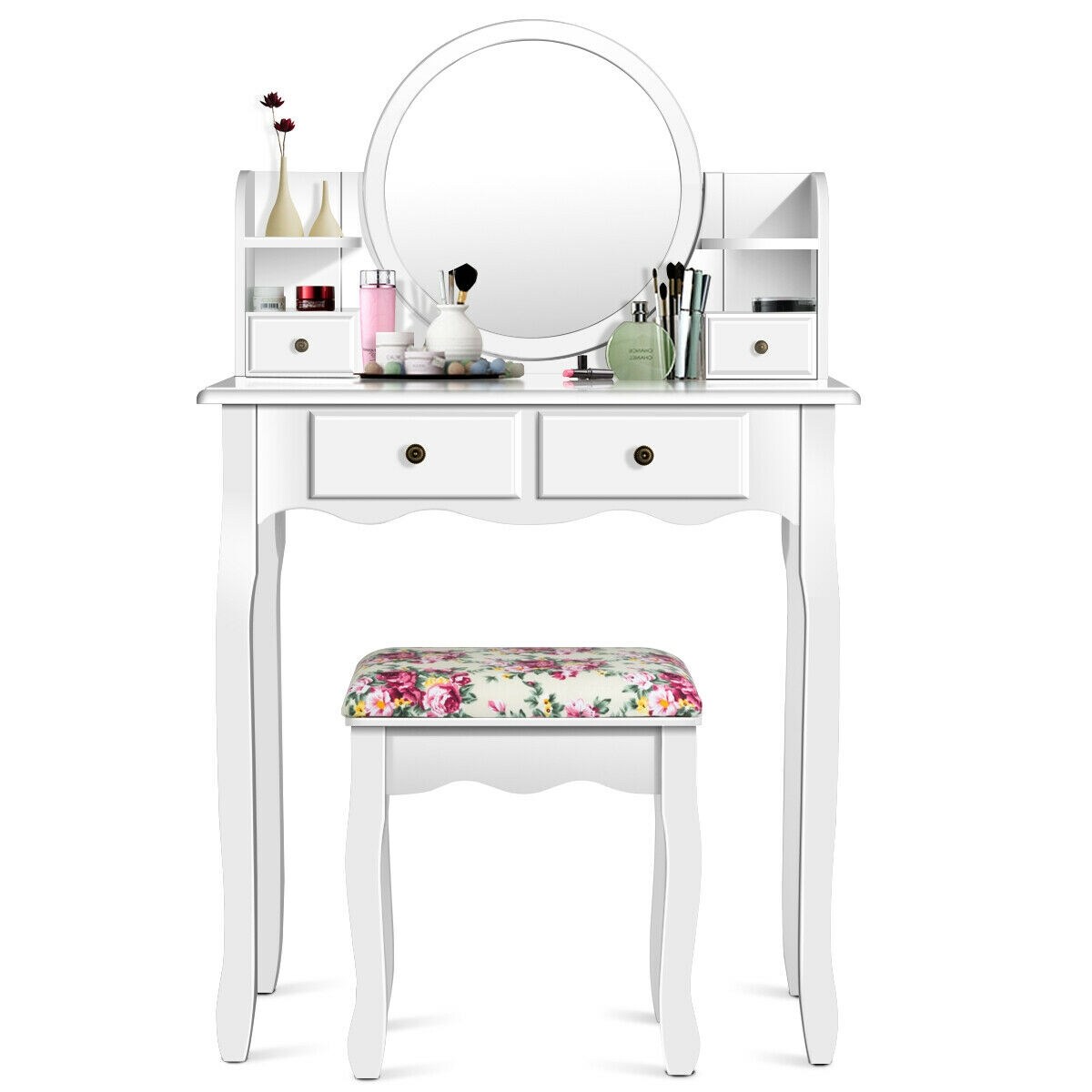 CASAINC WF-HYSN-66130WH Bedroom-Vanities - View #8