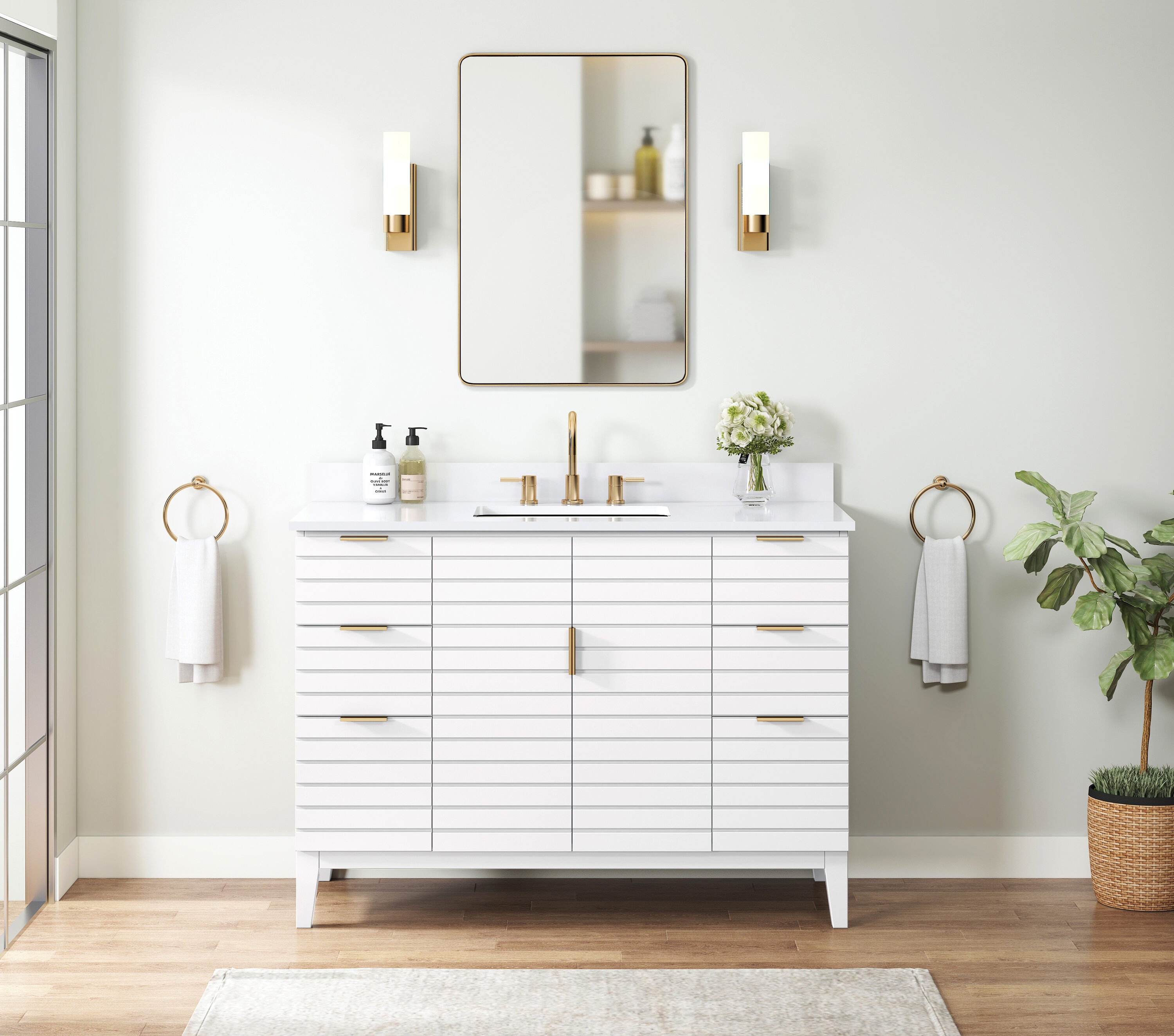 Origin 21 L23014-VS48-WT Bath-Vanity-Combo - View #14