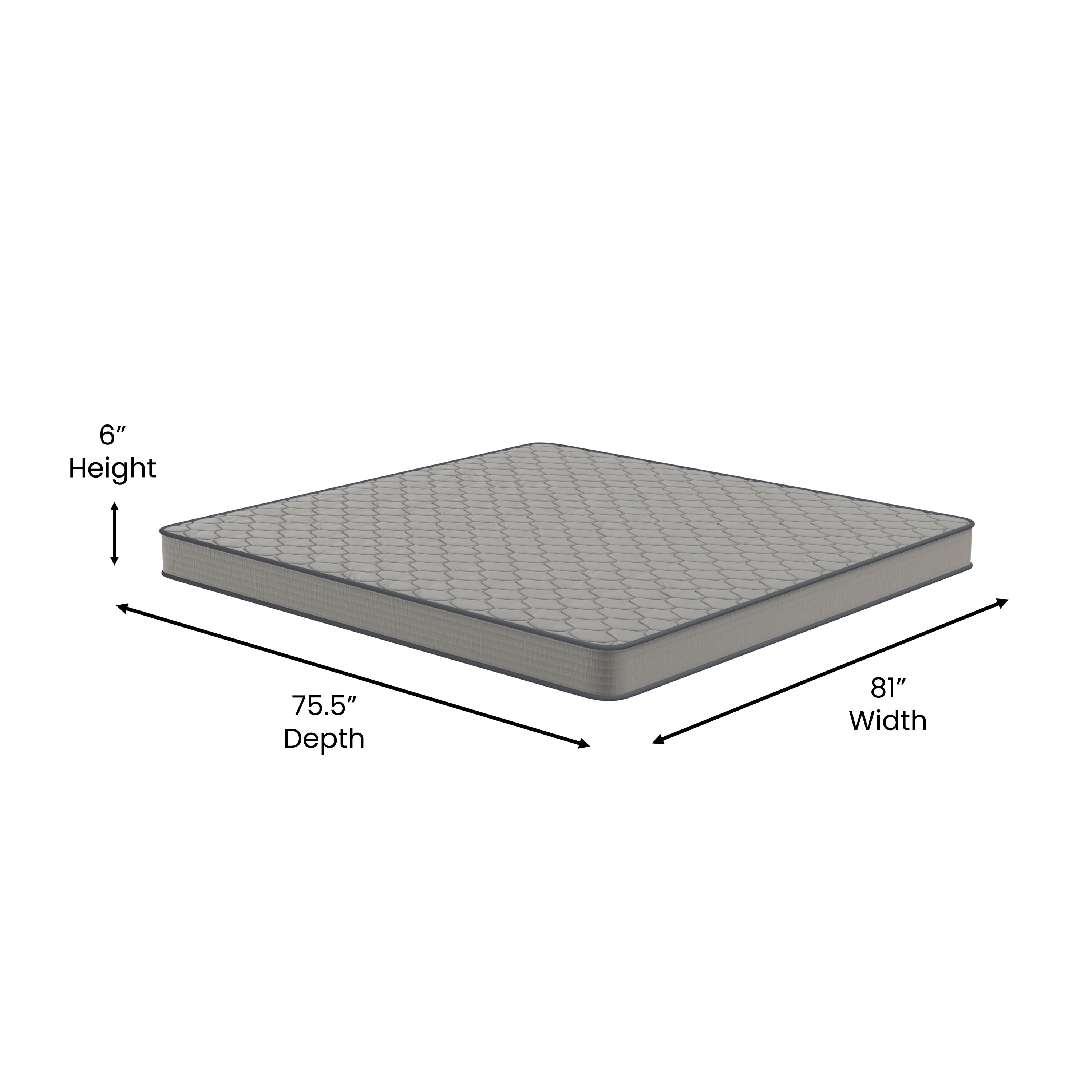 Flash Furniture 840196342993 Mattresses-Boxsprings - View #7