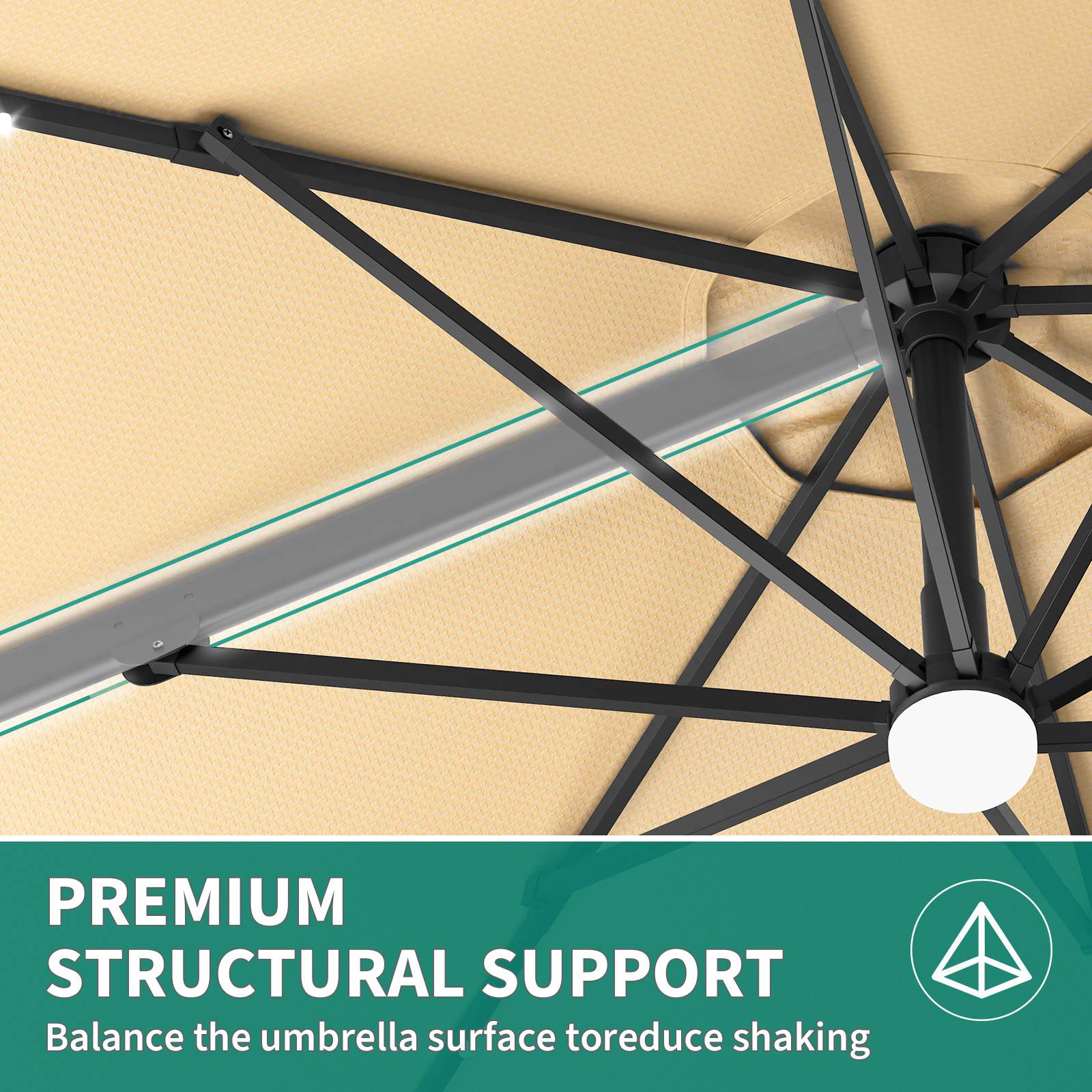 Qeetex SQY-PPG-335SVWR6 Umbrellas-2 - View #3