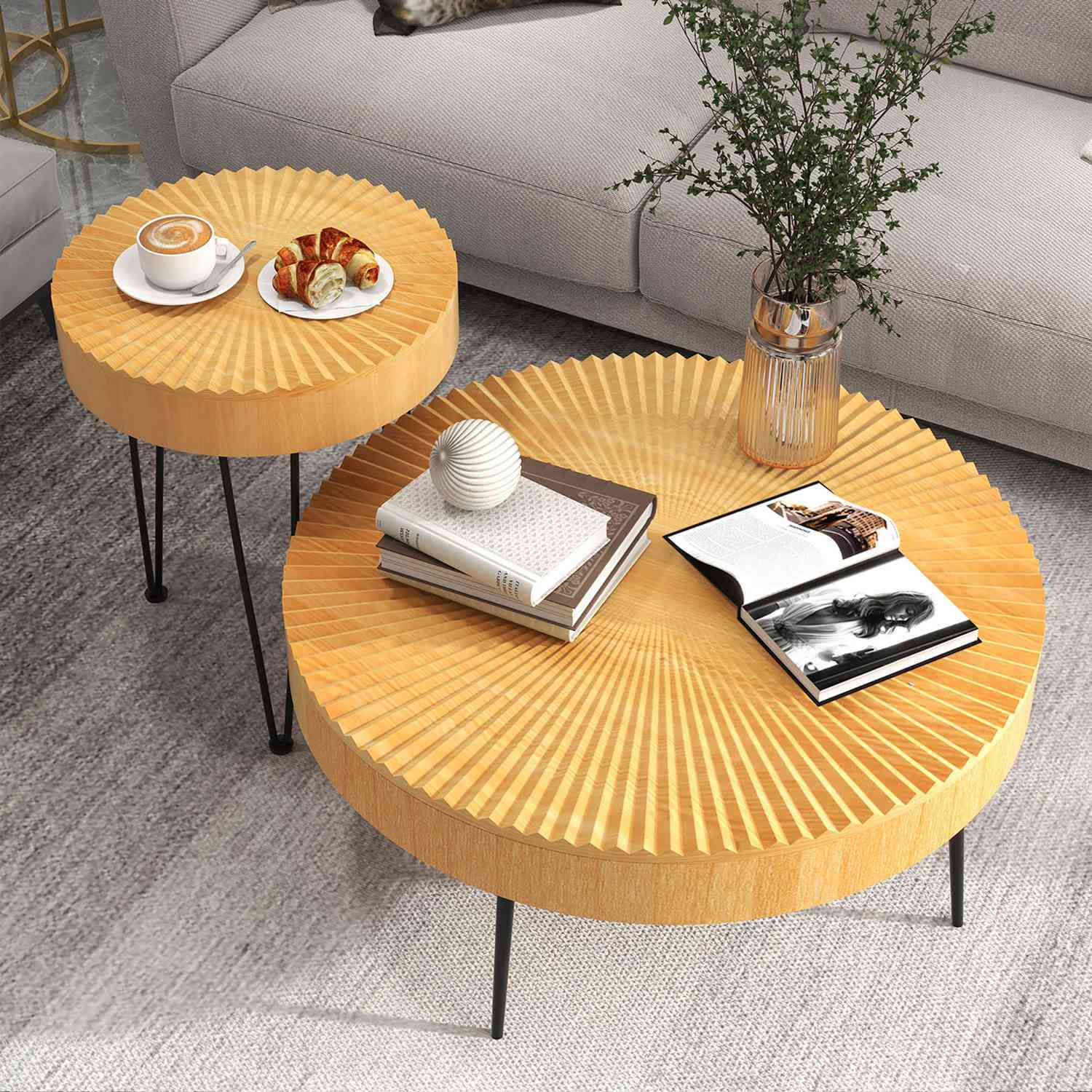 Costway CSHY003437 Coffee-Tables - View #2