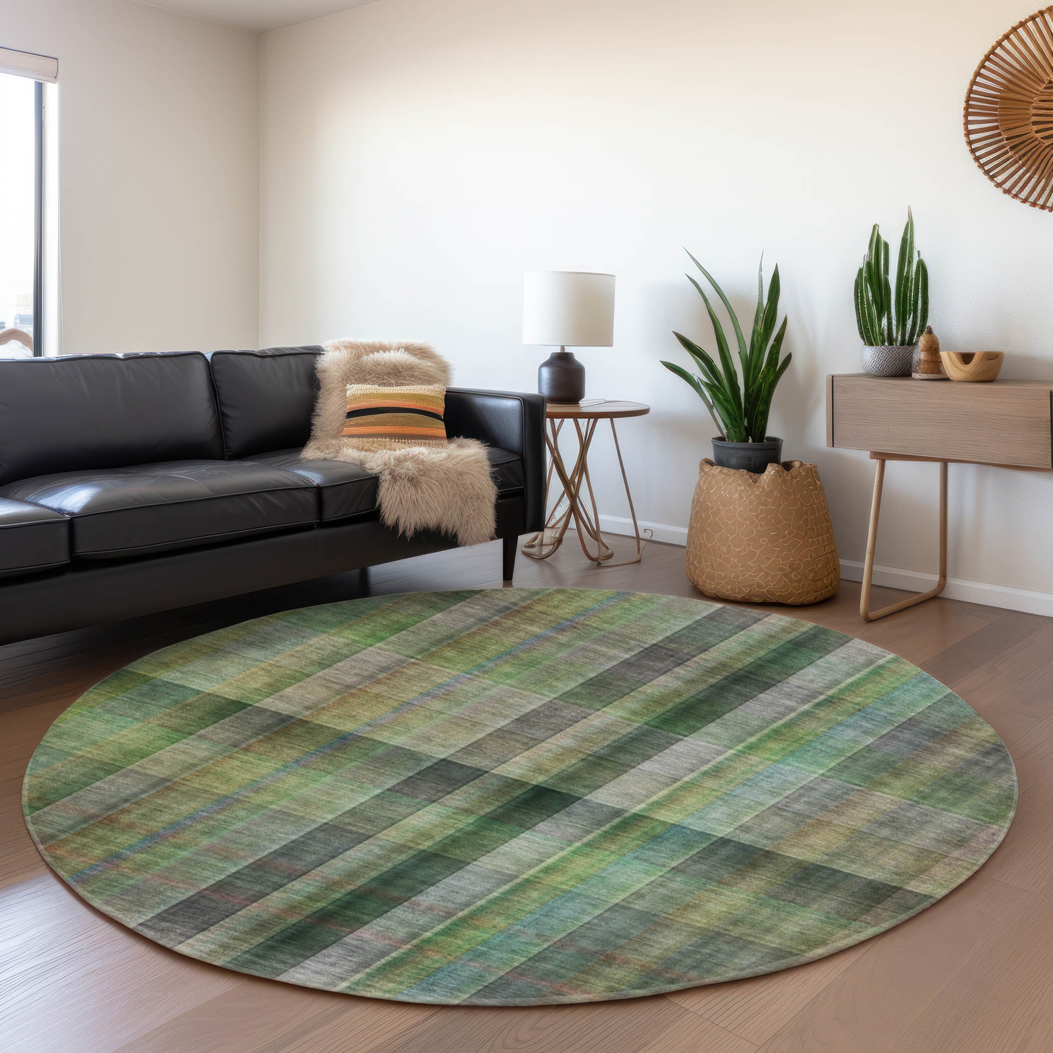 Addison Rugs AMF550PK5X8 Mayfield AMF550PK 5 x 7 (ft) Loomed Polyester Paprika Rectangular Indoor Geometric Machine washable Area rug
