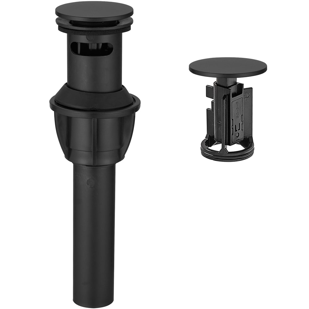 BWE A-9PP-1-B A-9PP-1-B Matte Black Bathroom Sink pop up drain
