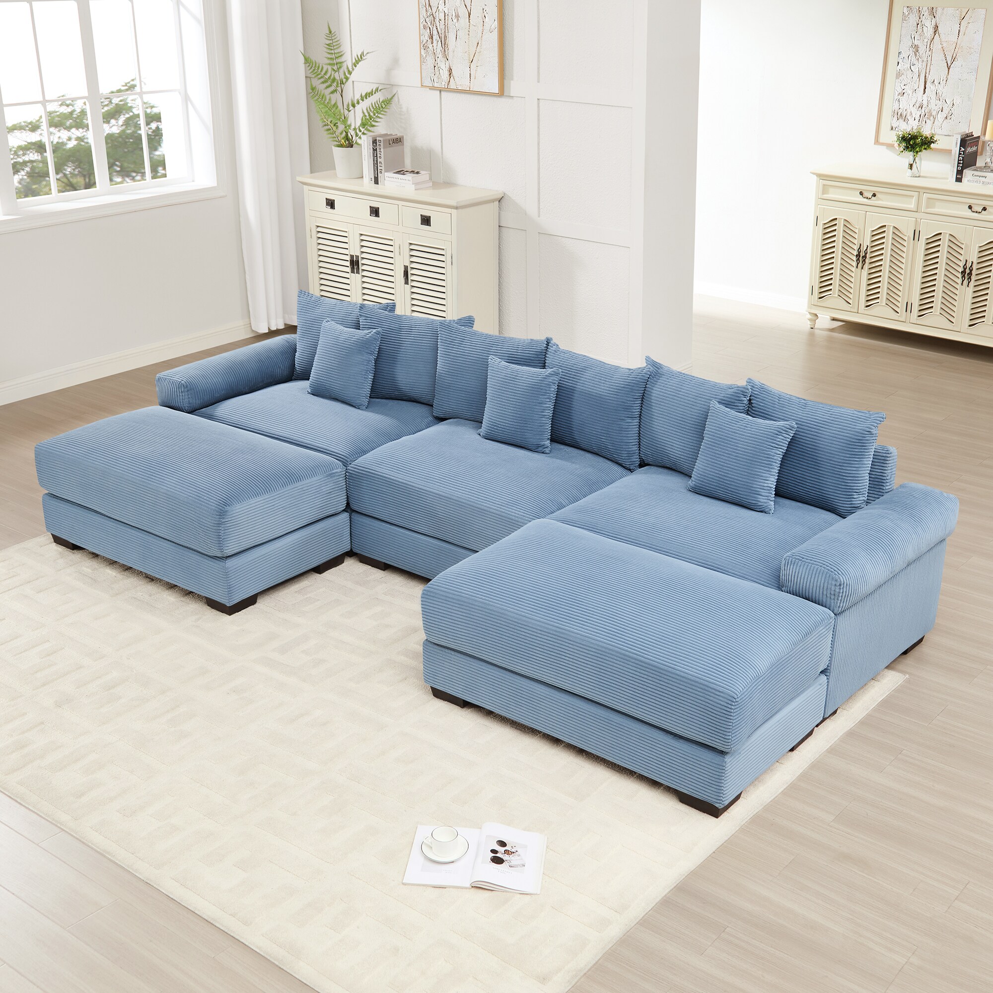 Homy Casa W714-G-MB Sofas-Loveseats - View #2