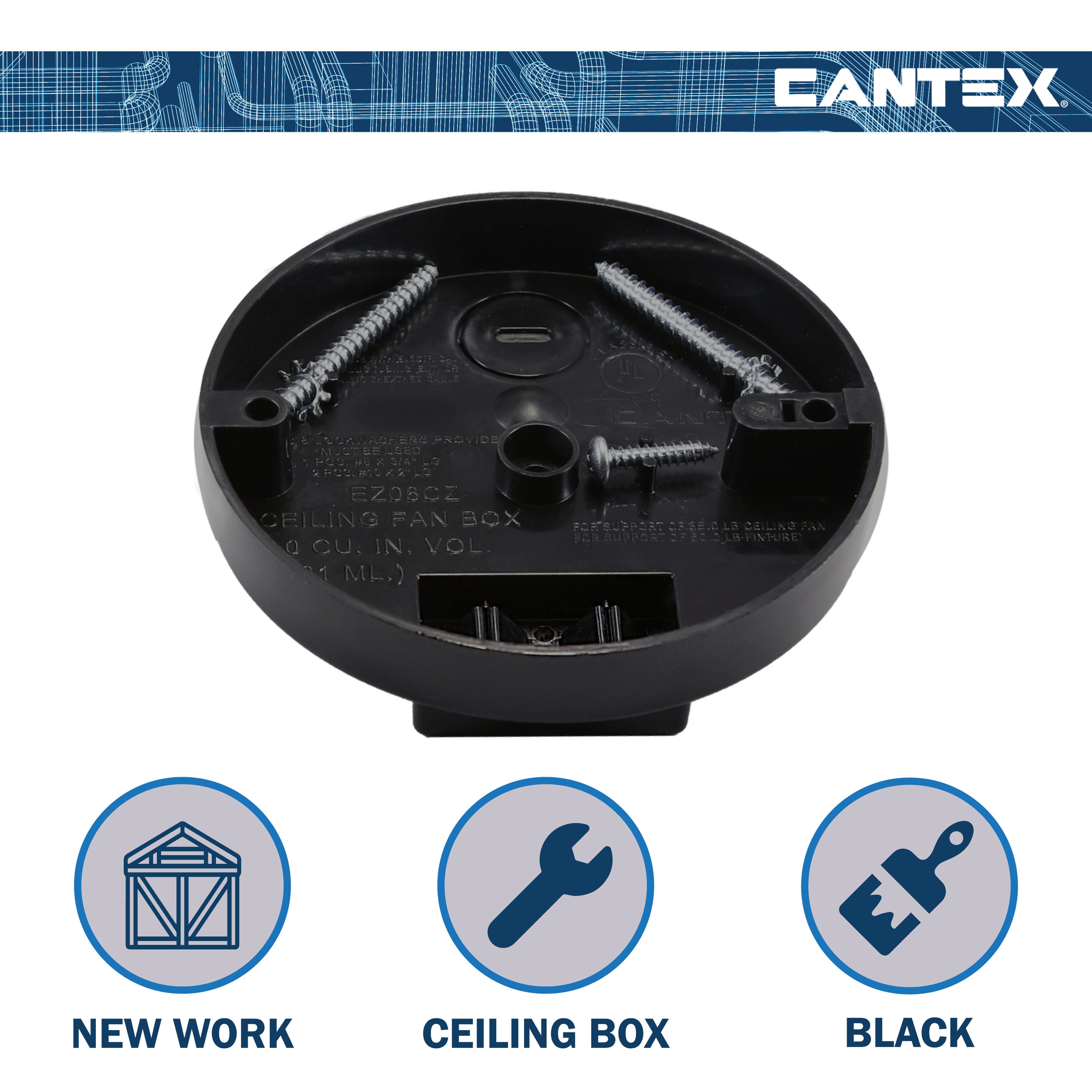 CANTEX LEZ08CZ Electrical-Box - View #3