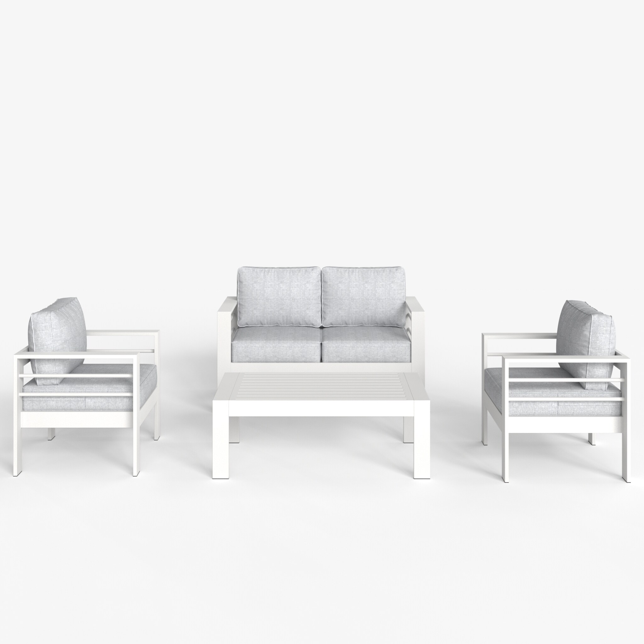 LayinSun WL5001-WH-2001 Patio-Conversation-Sets - View #2