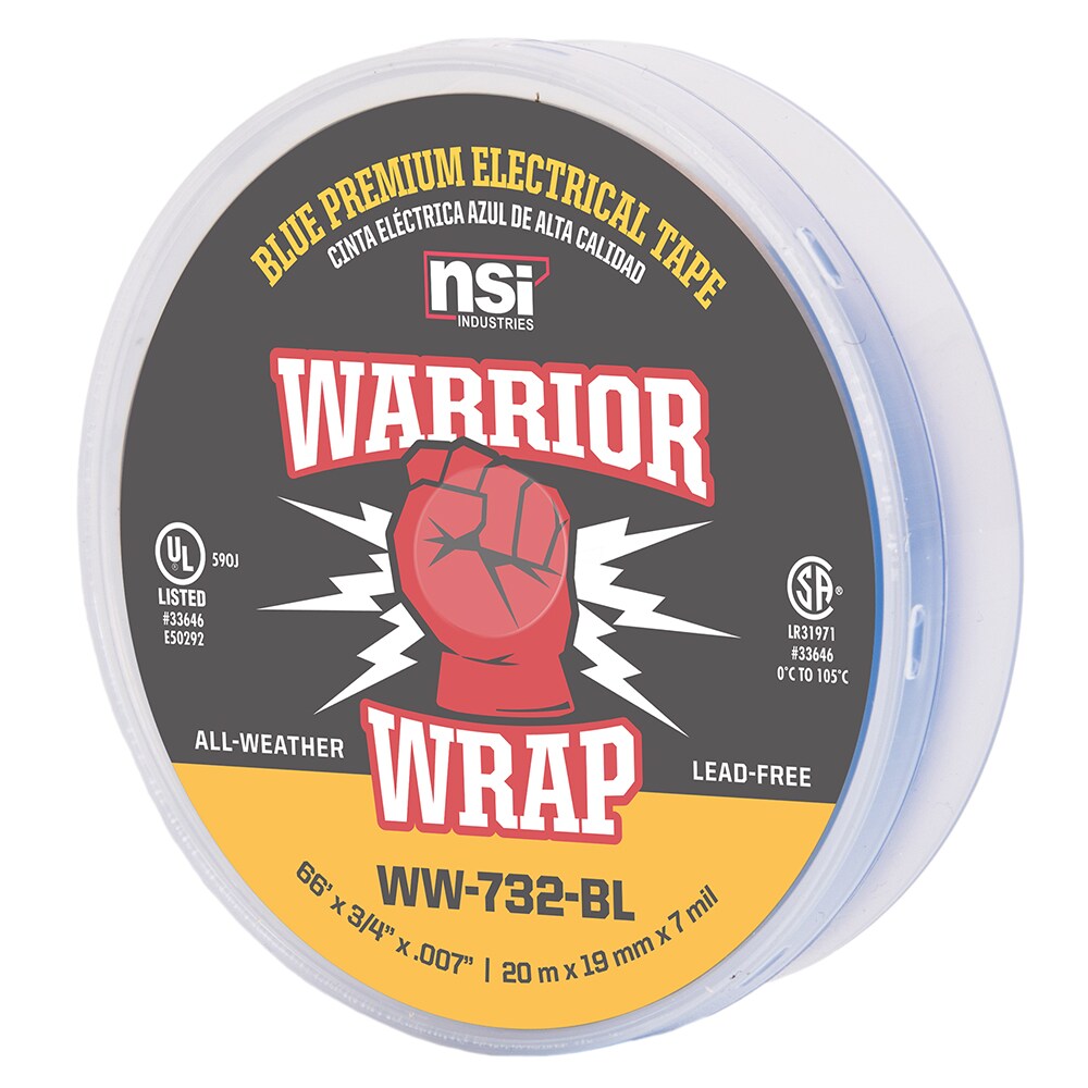 WarriorWrap WW-732-BL Electrical-Tape - View #2