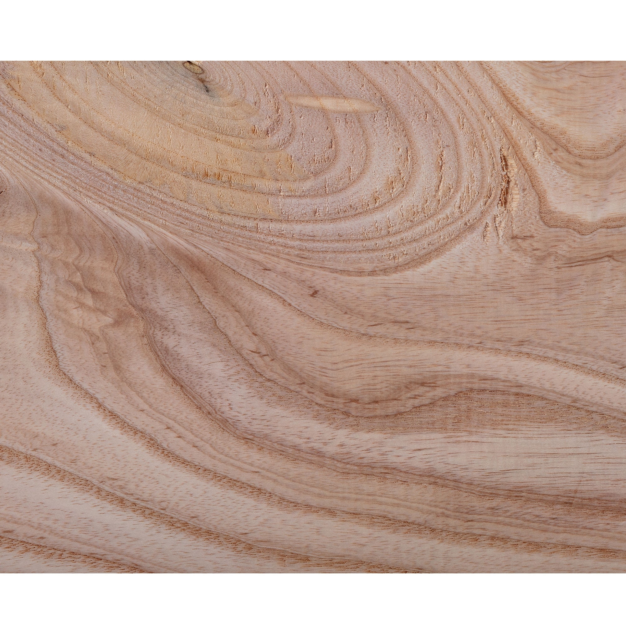 Rustic Unfinished Ash Wood U-Shaped Decorative Beam
