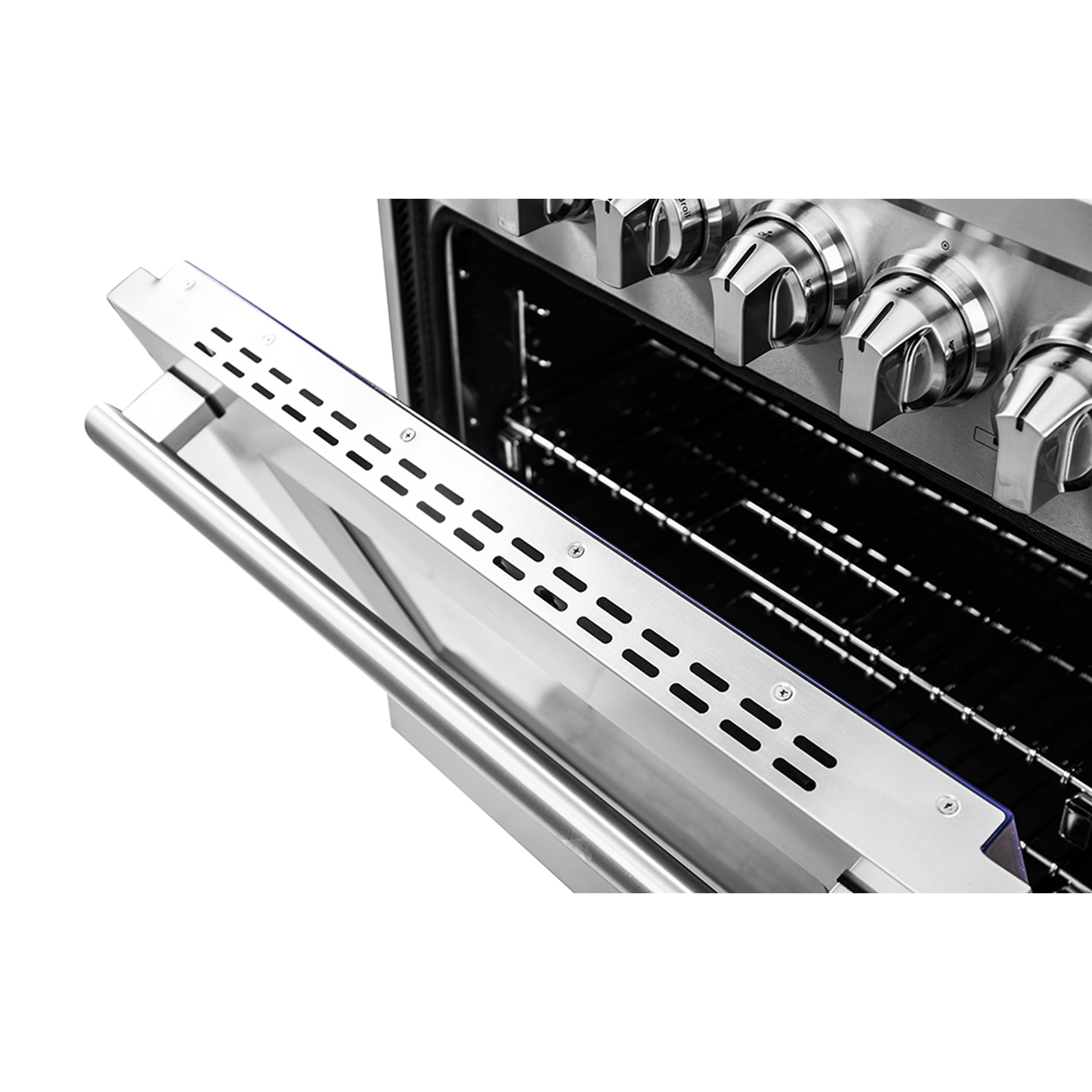 Massimo 36-inch Stainless Steel Dual Fuel Range with Griddle