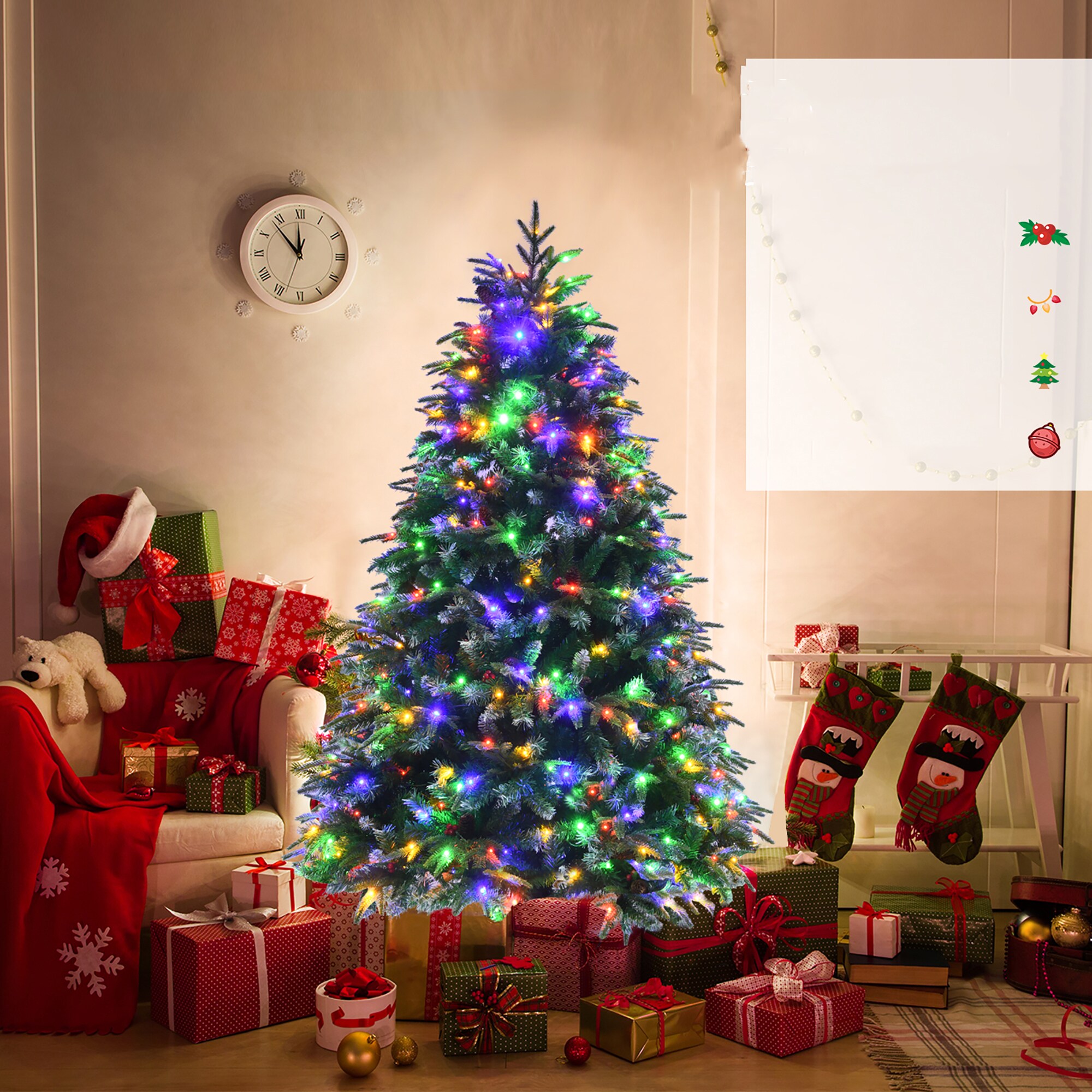 Costway CM23600US Artificial-Christmas-Trees - View #8