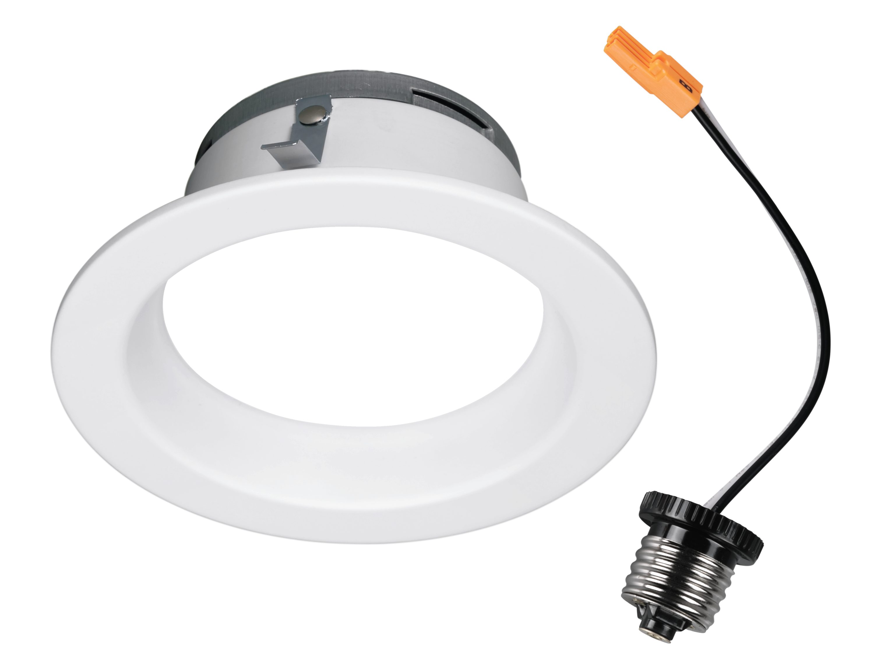 Nicor Lighting DLR45061202KWH DLR4(v5) White 4-in 754 -Lumens Soft White Round Dimmable LED Wet rated Recessed Downlight