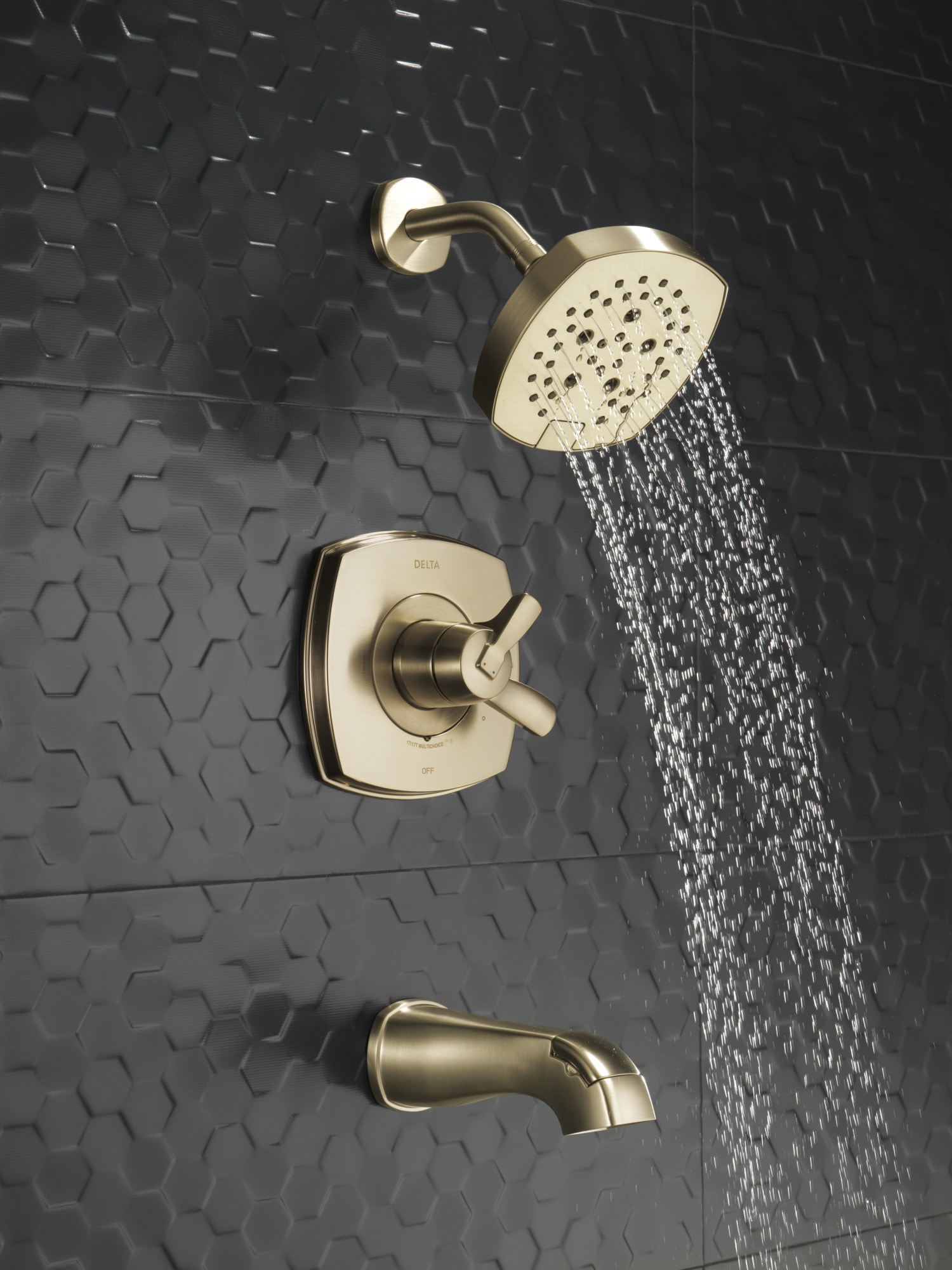 Delta T17476-CZ-PR Tub-Shower-Faucets - View #8