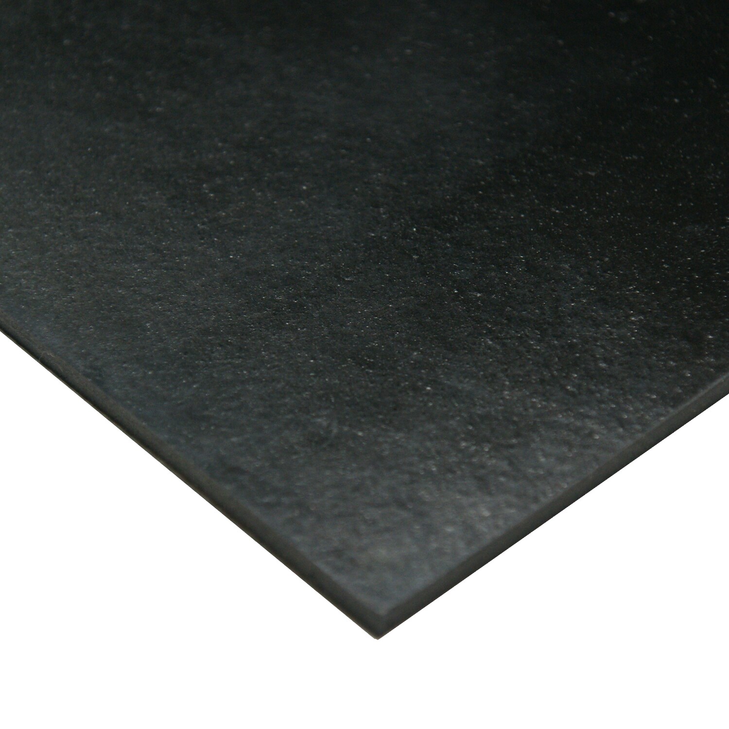 Rubber-Cal Neoprene 1/8-in T x 12-in W x 24-in L Black Commercial 50A  Durometer Rubber Sheet