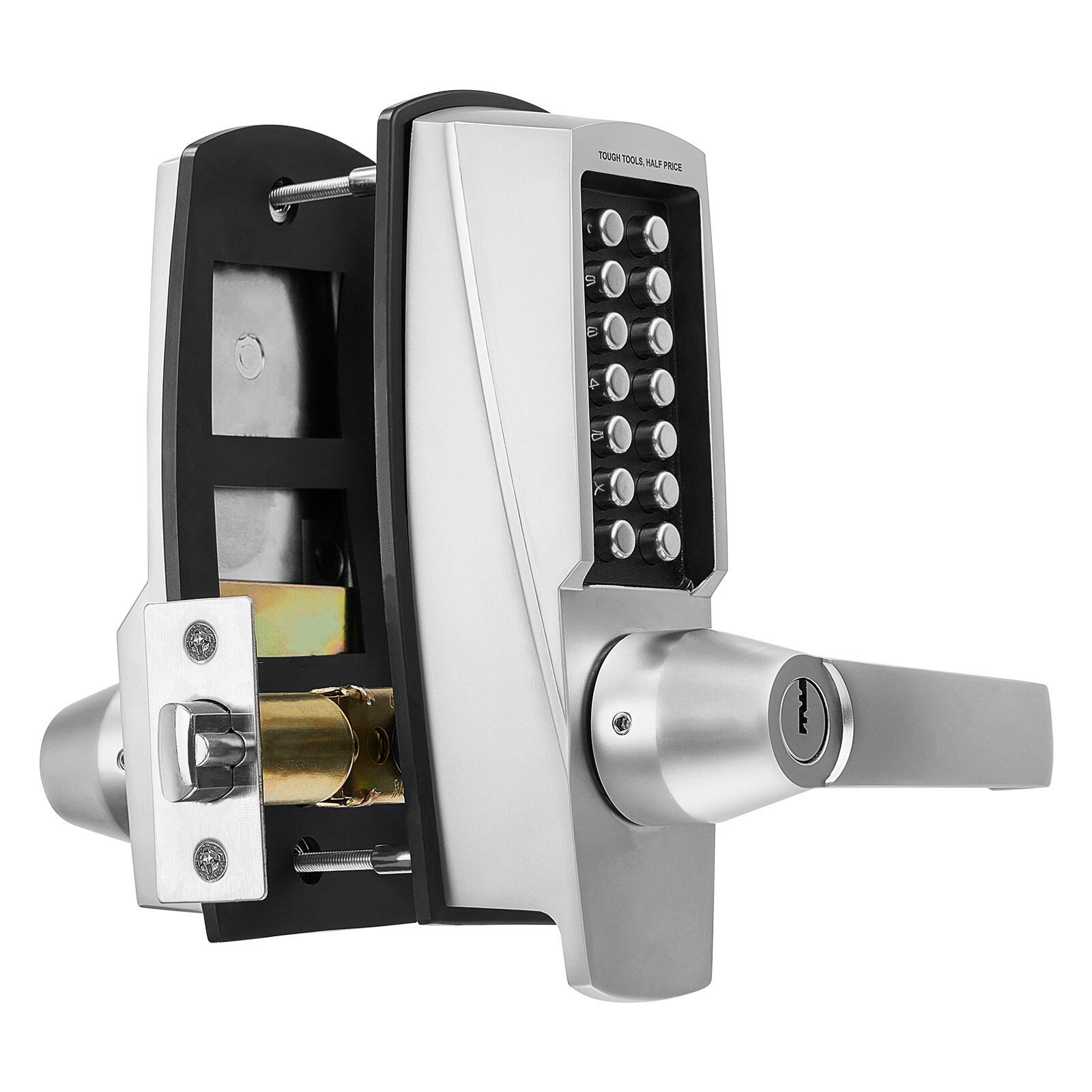 Wooakway FXLS0606-606DL04 Entry-Door-Flip-Locks - View #4