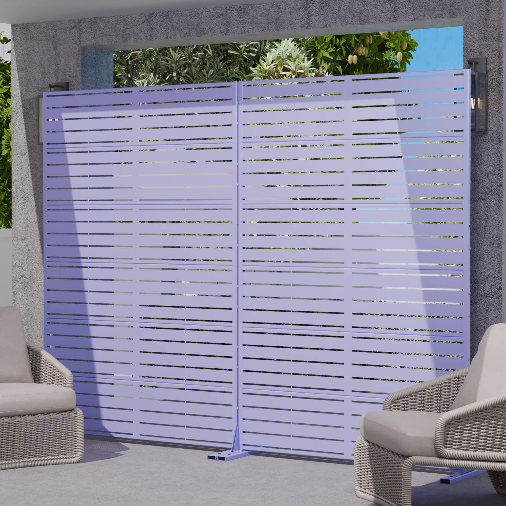 Misty Moon LW0406-SYJPF-60 Outdoor-Privacy-Screen - View #2
