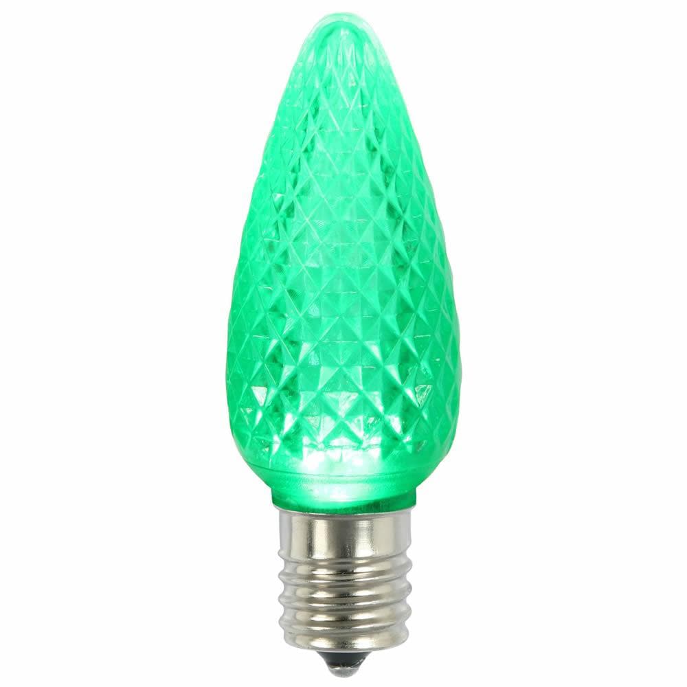 Vickerman XLEDC94-25 Indoor Green LED C9 Assorted string light bulbs and fuses