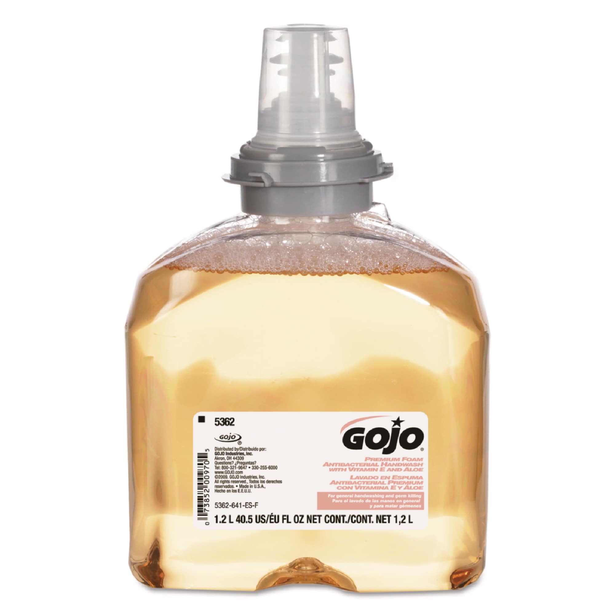GOJO GOJ536202 2 -Pack 40.58 -fl oz Fresh Fruit Antibacterial Foaming Hand Soap