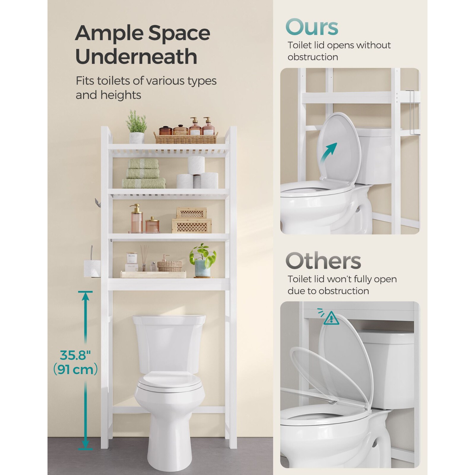 Slickblue D-SM-10W140STBU etageres - Thumbnail View #4