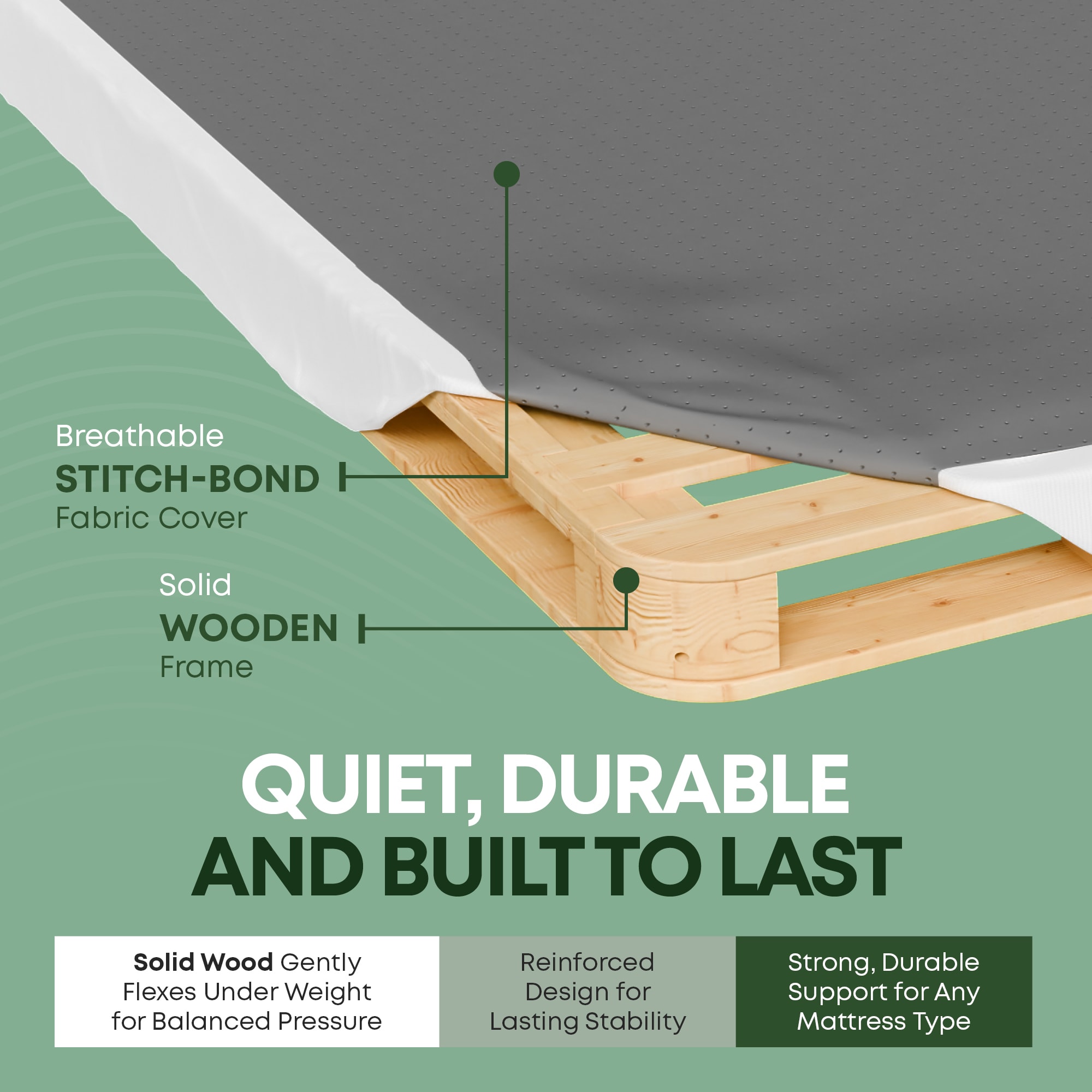 Glance 5100-3/3 Box-Springs - View #4