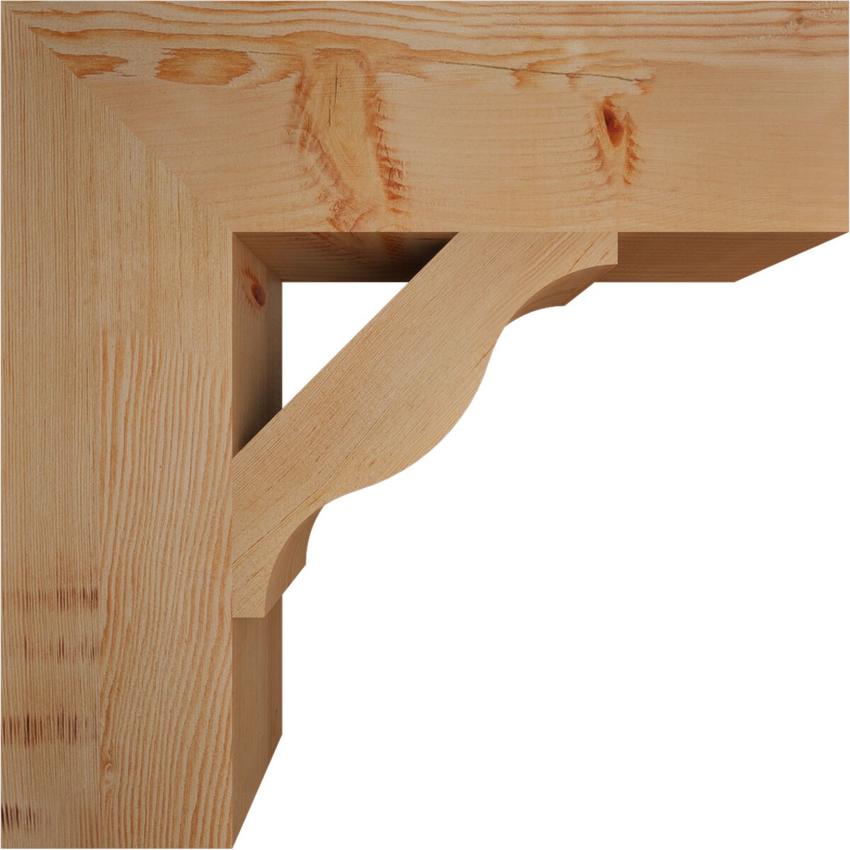 Ekena Millwork BKT06X22X22FST05SDF Exterior-Brackets-Braces - View #3
