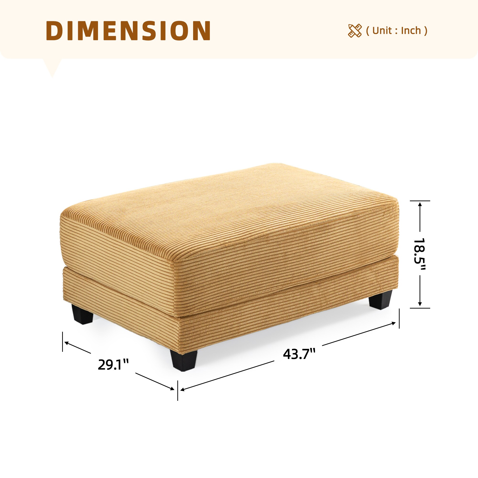VOUA SAF-DXR3-GY1 Sofas-Loveseats - View #6