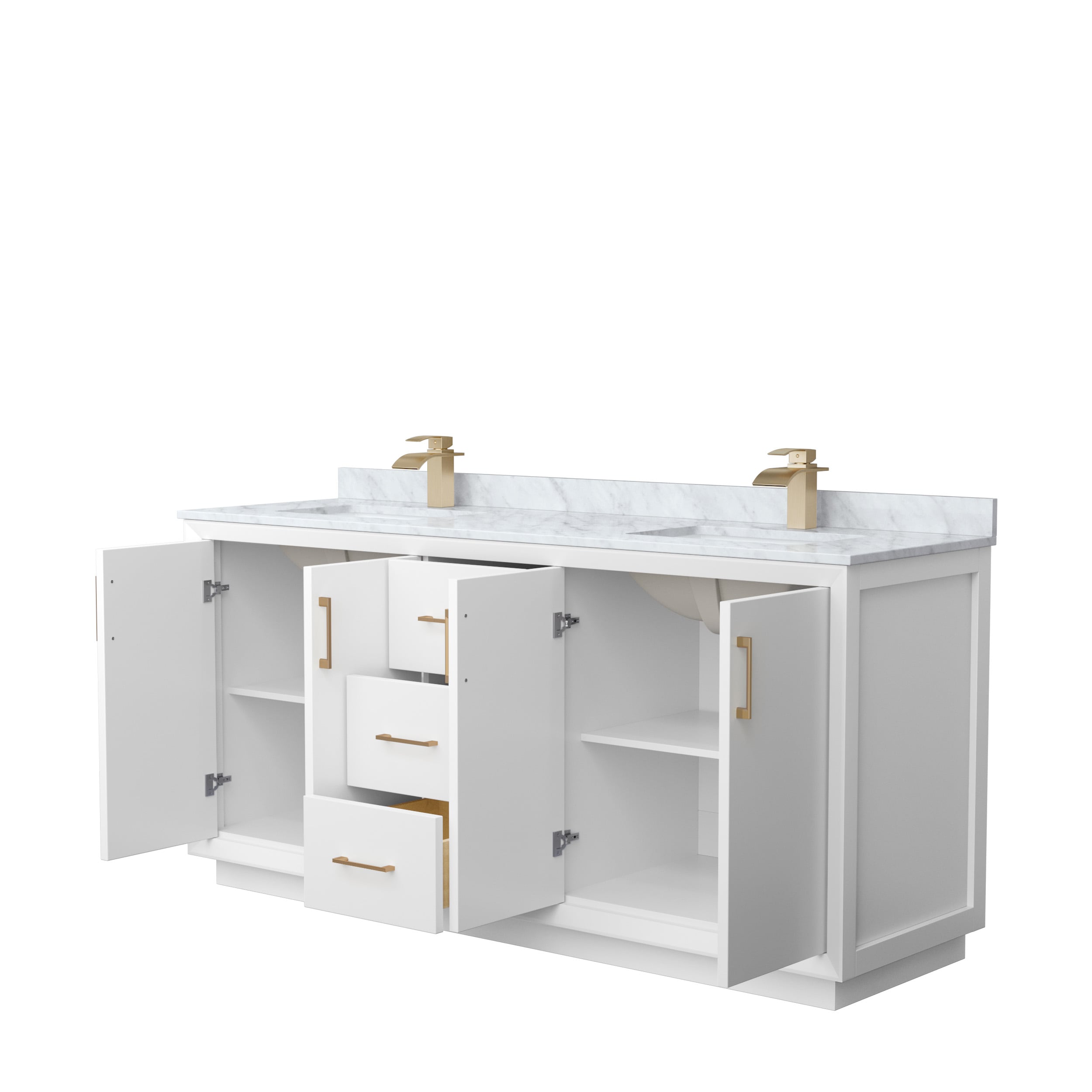 Wyndham Collection WCF414172DWZCMUNSMXX Bath-Vanity-Combo - View #2