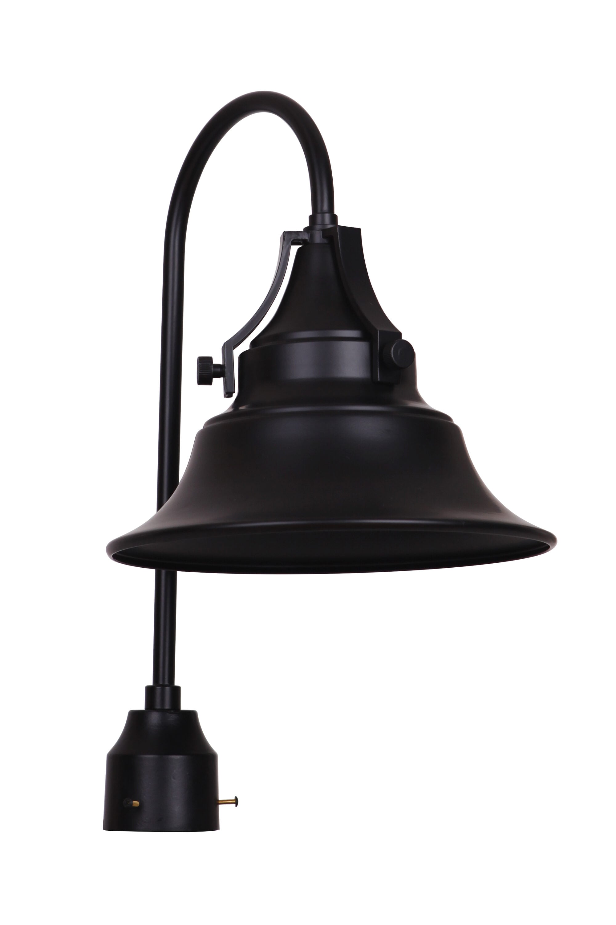 Craftmade Z4415-MN Union 21.13-in Midnight Transitional Outdoor Light post lantern