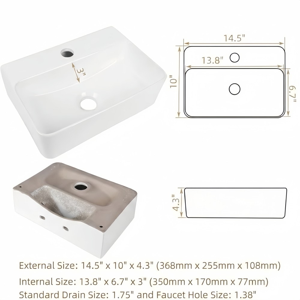 Numhew NHSEAN5129 Bath-Sink - View #4