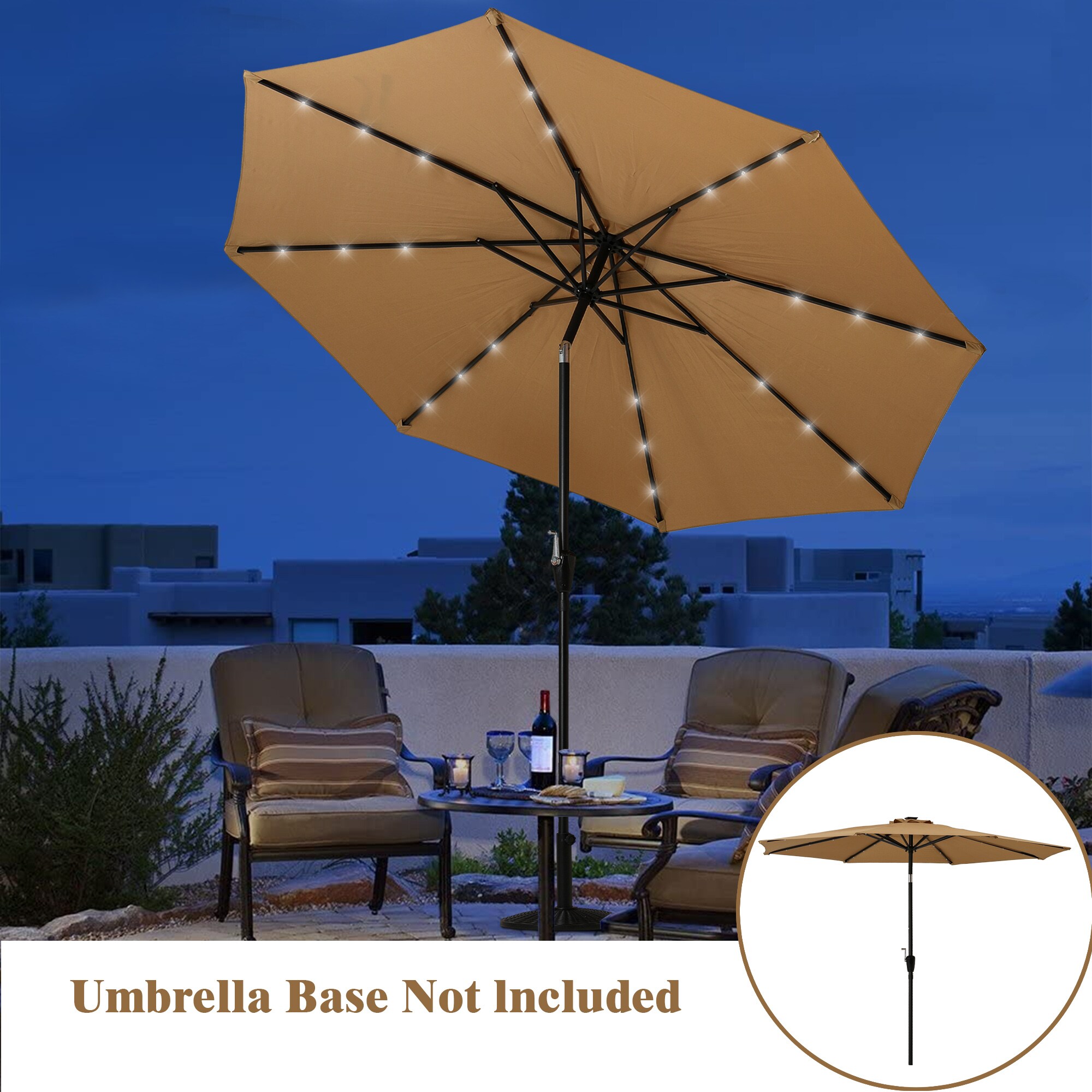 Clihome CLI-21ED37-1-TN Umbrellas-2 - View #2