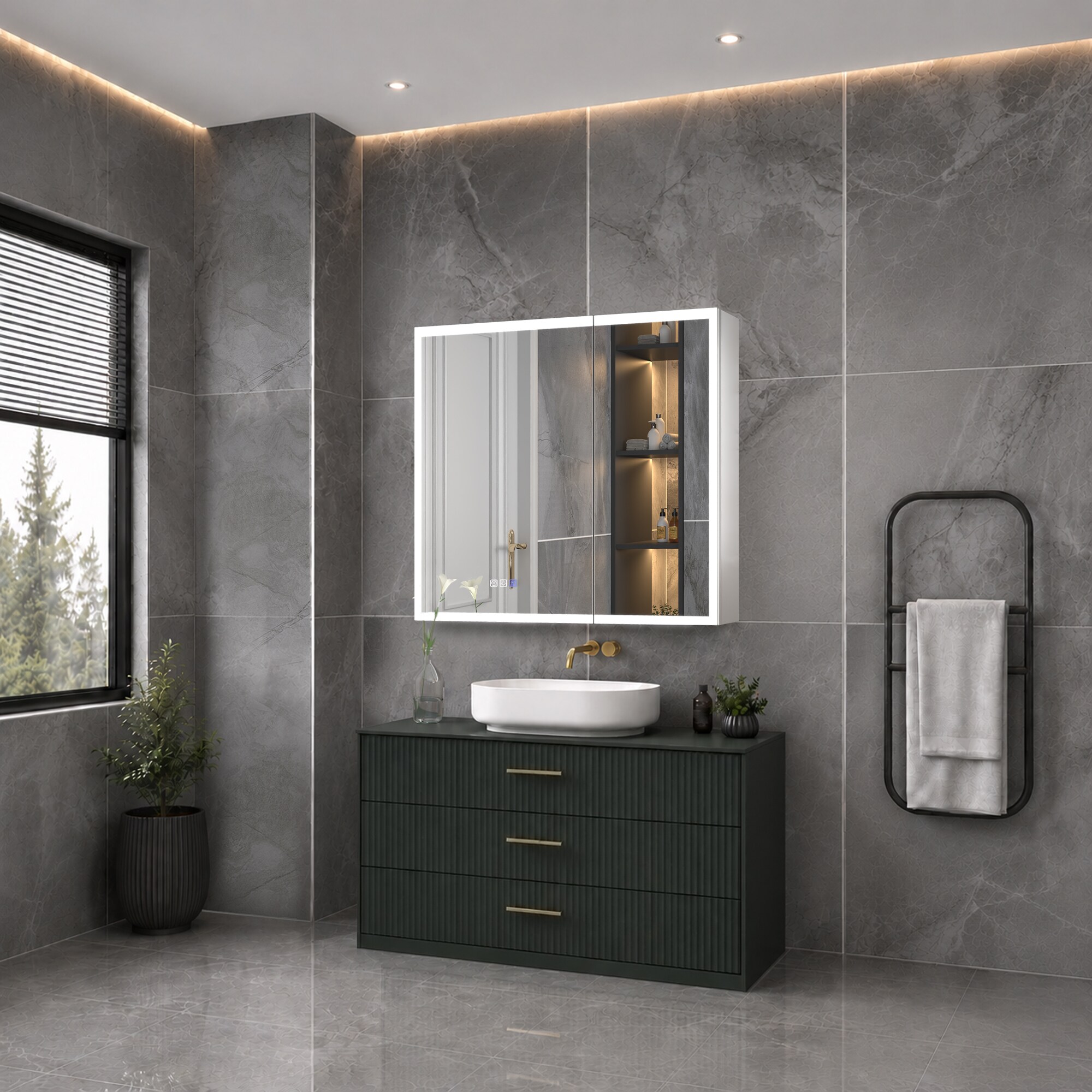 ExBrite EXMC4030V8DX Bathroom-Medicine-Cabinets - View #16