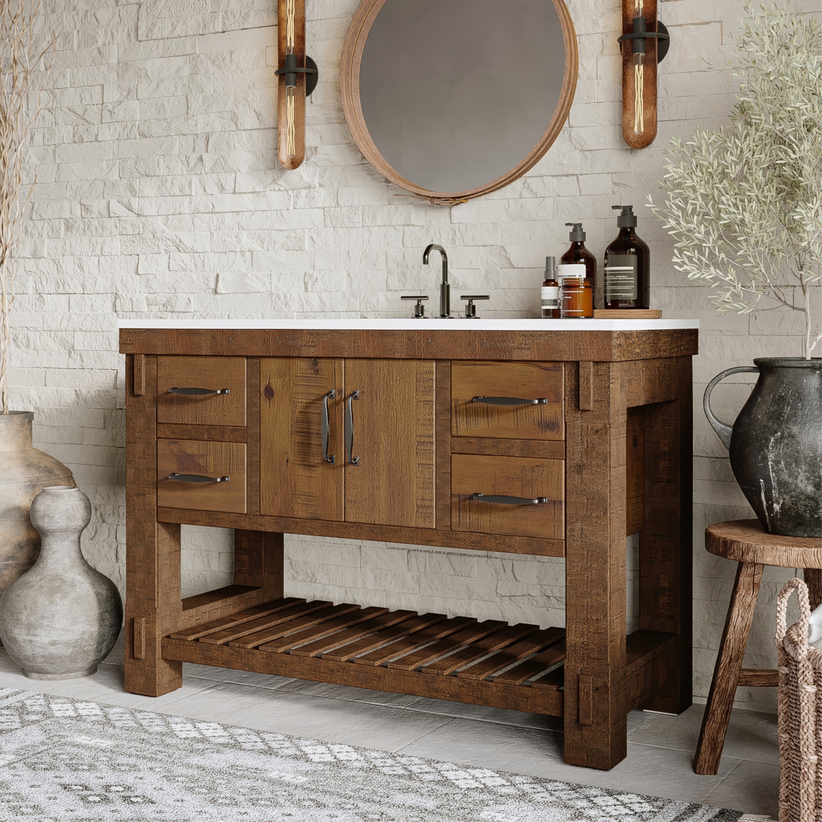 Highbury Furnishings 0201125DP Bath-Vanity-Combo - View #3