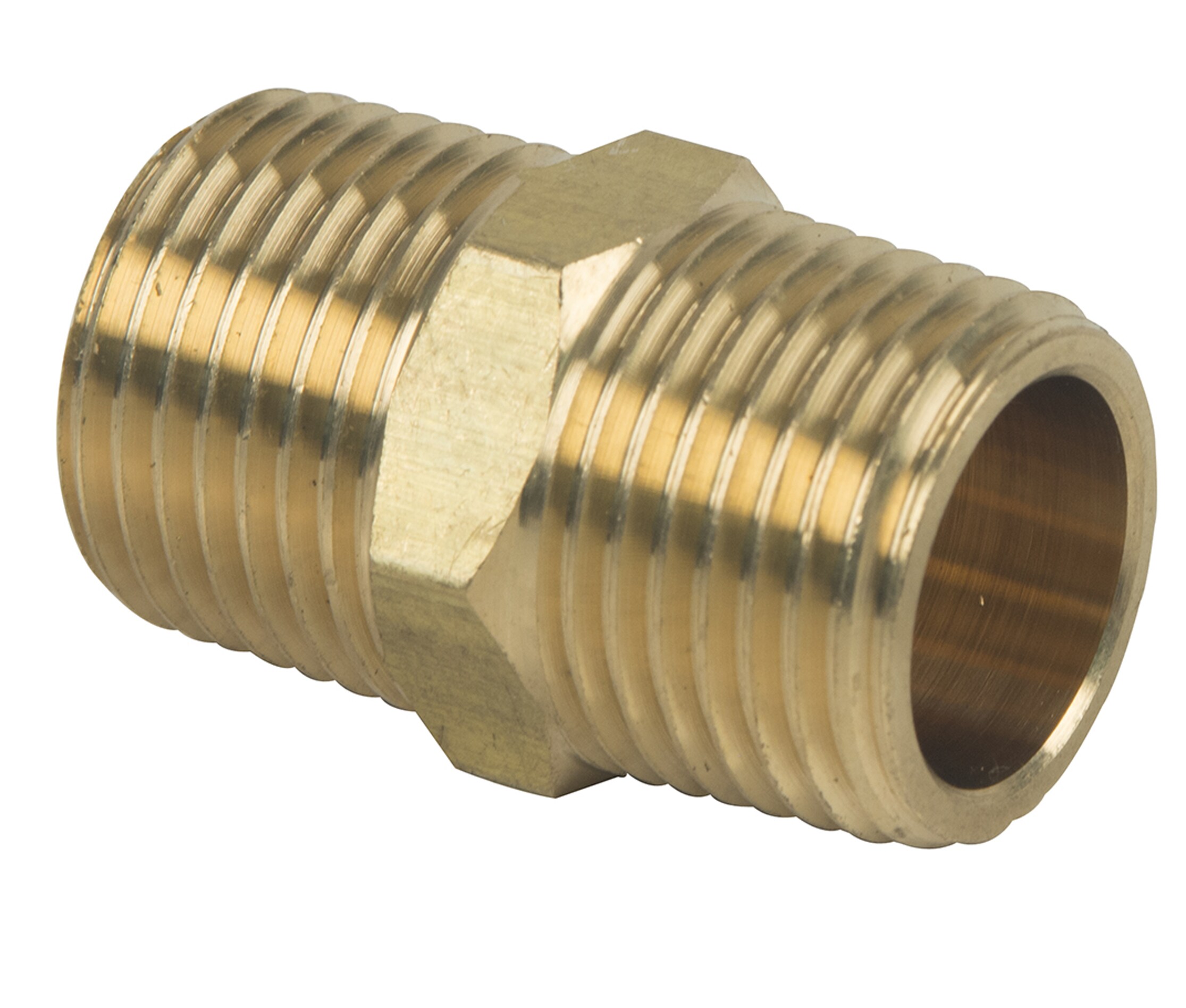 BrassCraft 1/2-IN MIP HEX NIPPLE (-87058) in the Brass Fittings ...