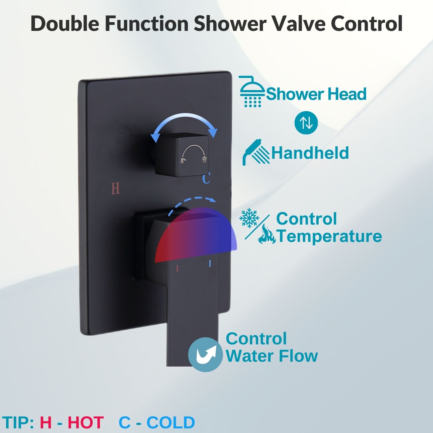 waterpar WPLO-SH407 Showerhead-Bar-Panels - View #7