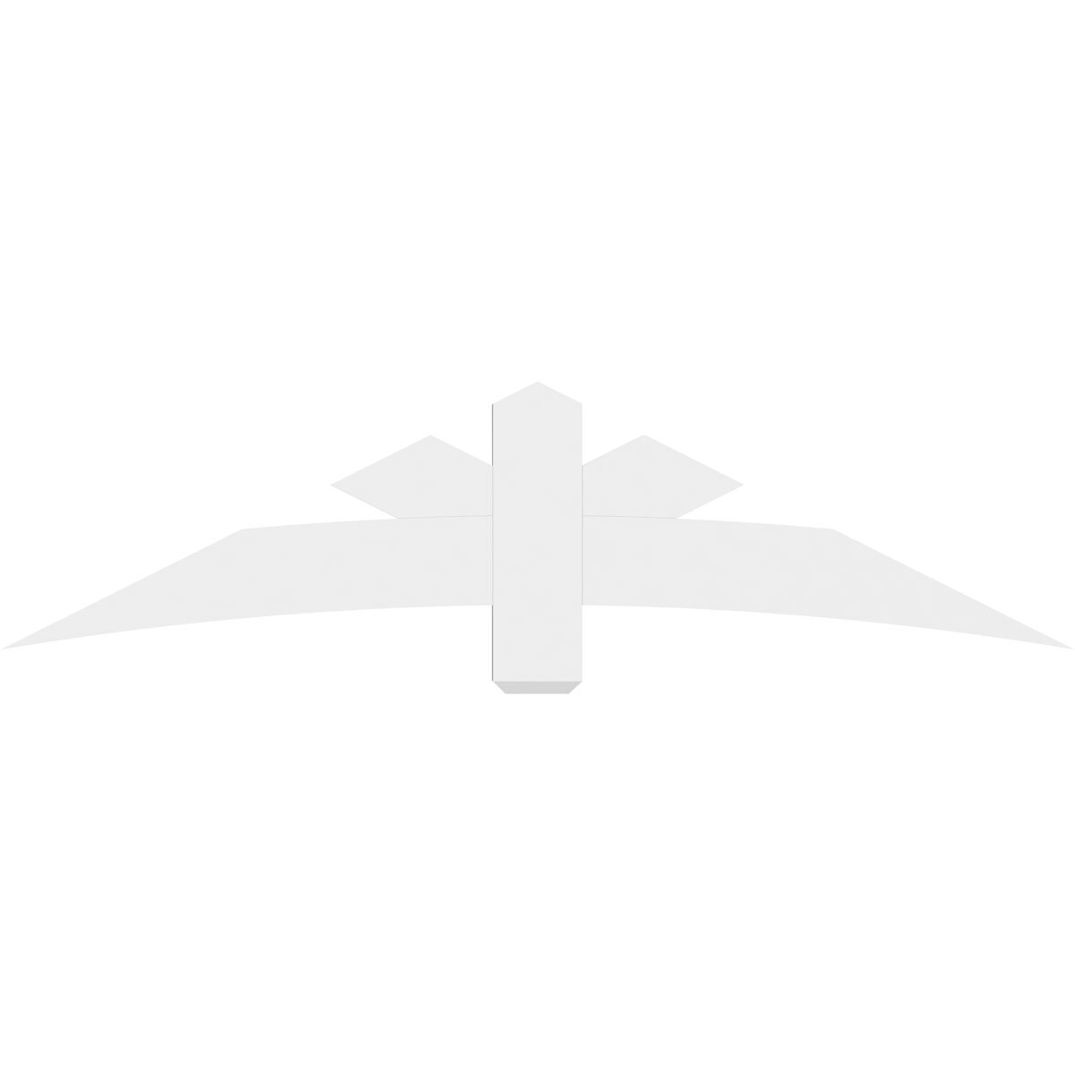 Ekena Millwork GBP072X18X0206ALB00 Exterior-Brackets-Braces - View #2
