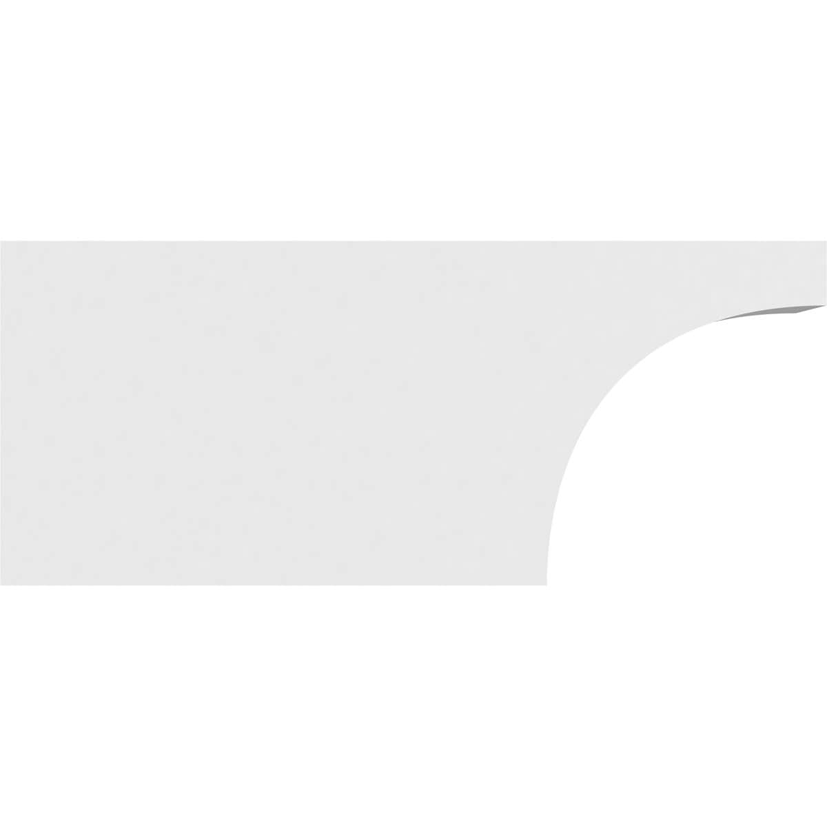Ekena Millwork RFTP06X10X24HUN Exterior-Brackets-Braces - View #3