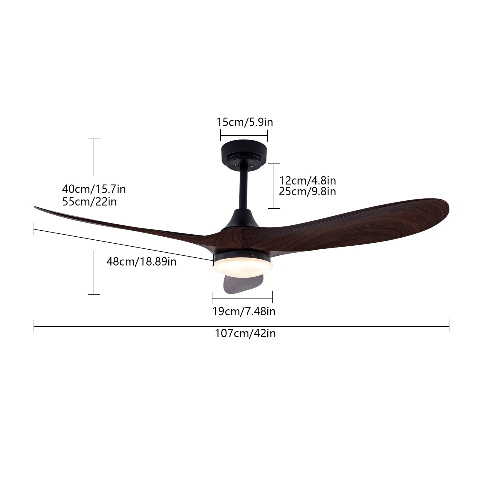 Oukaning JZUCODH999HCX Ceiling-Fans - View #4