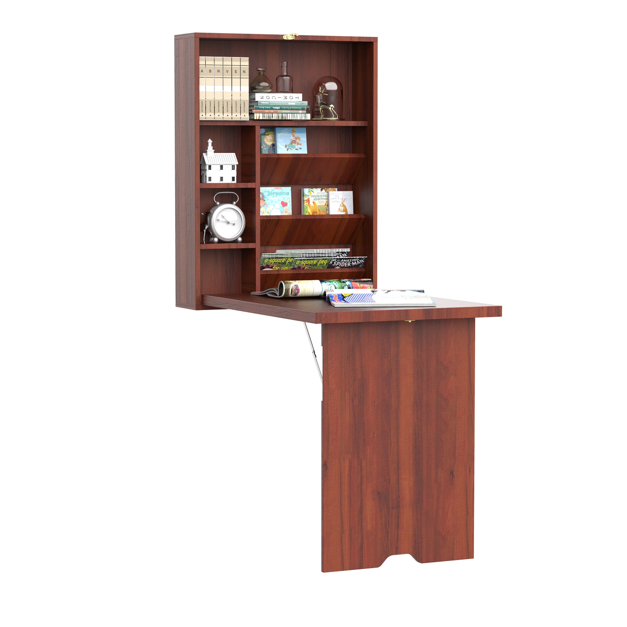 Maocao Hoom BH92396 22.25-Inches Brown Modern/Contemporary Computer desk