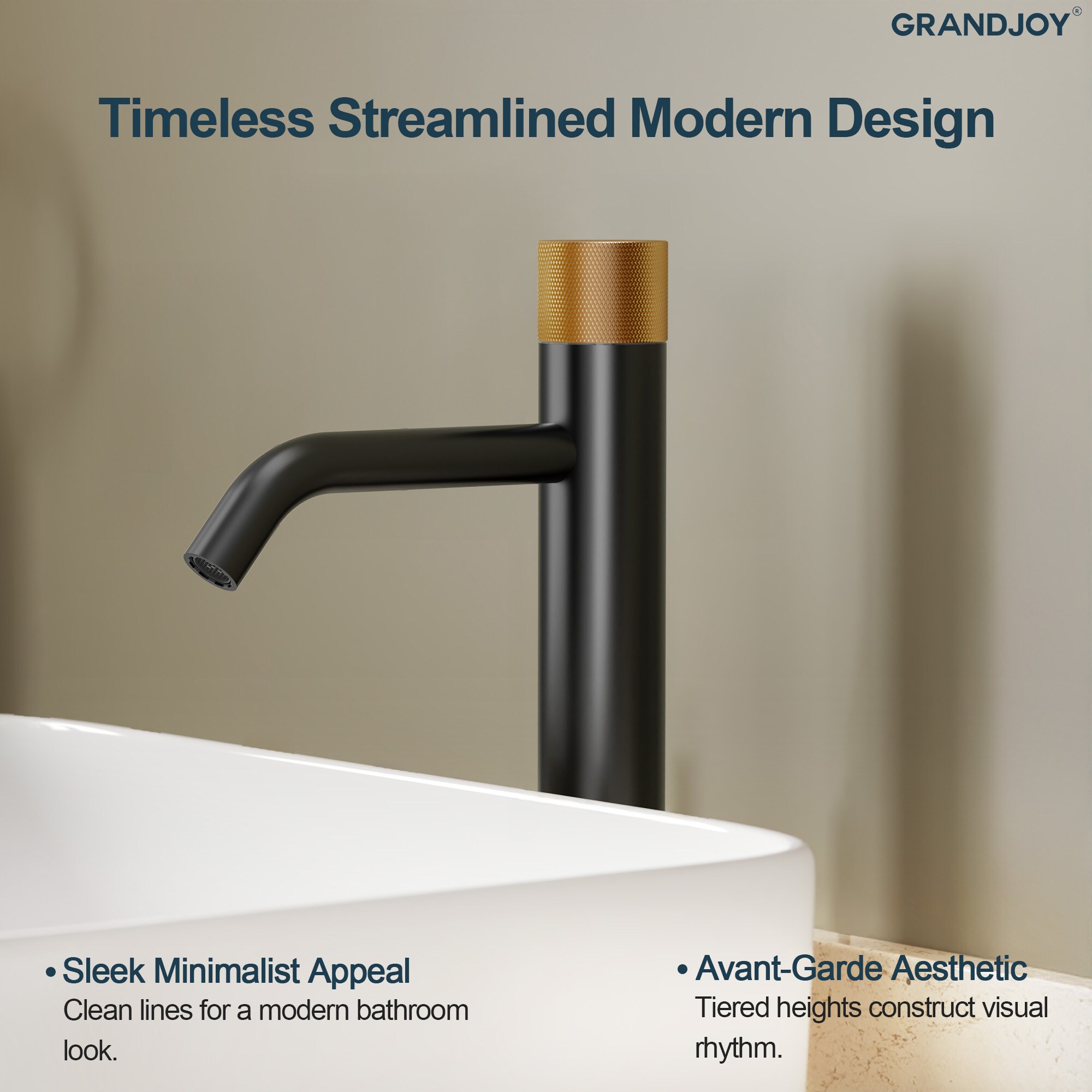 GRANDJOY SGF11GJ-67BL-BG Lavatory-Faucets - View #6