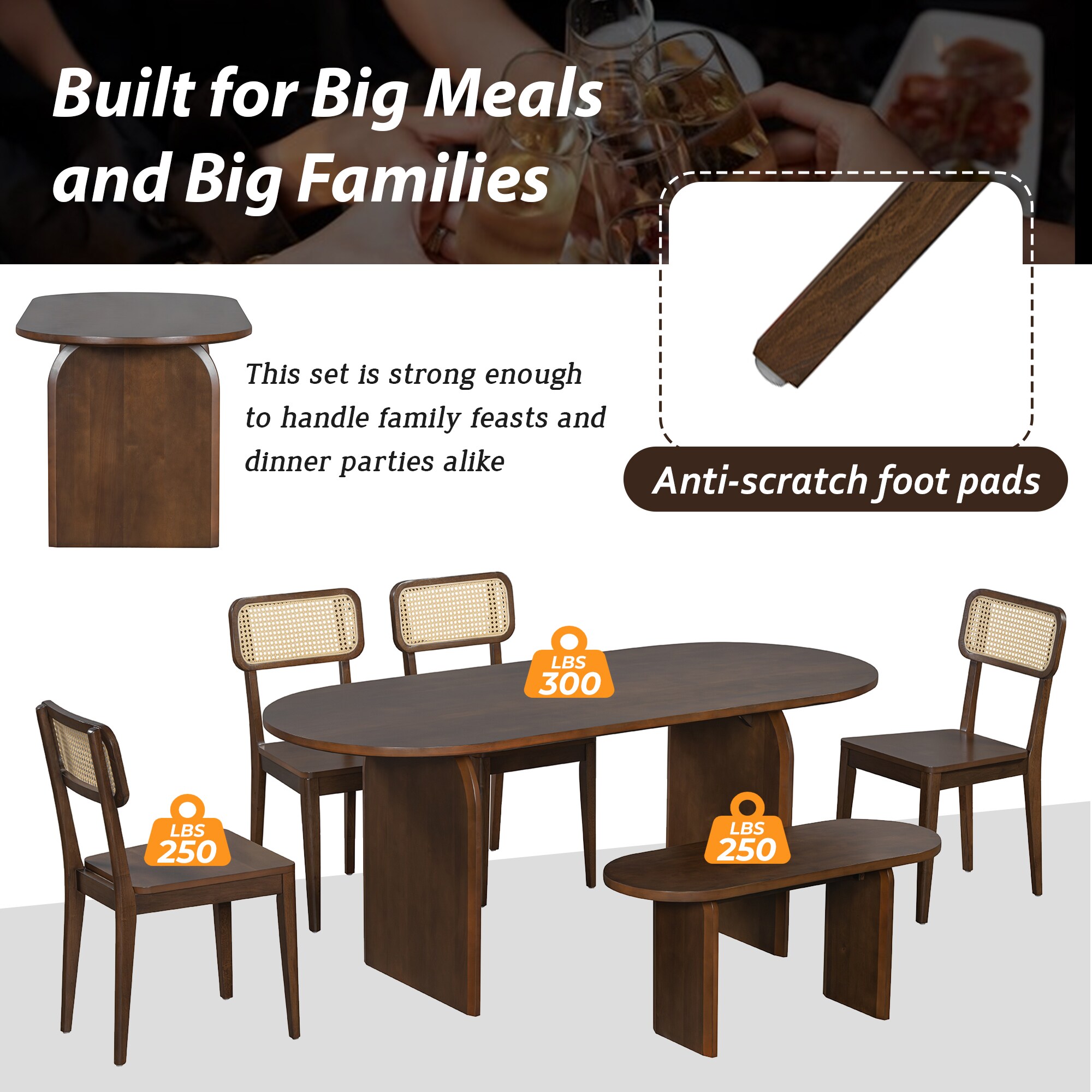 ModernLuxe L3P-N717S000071D Dining-Sets - View #17