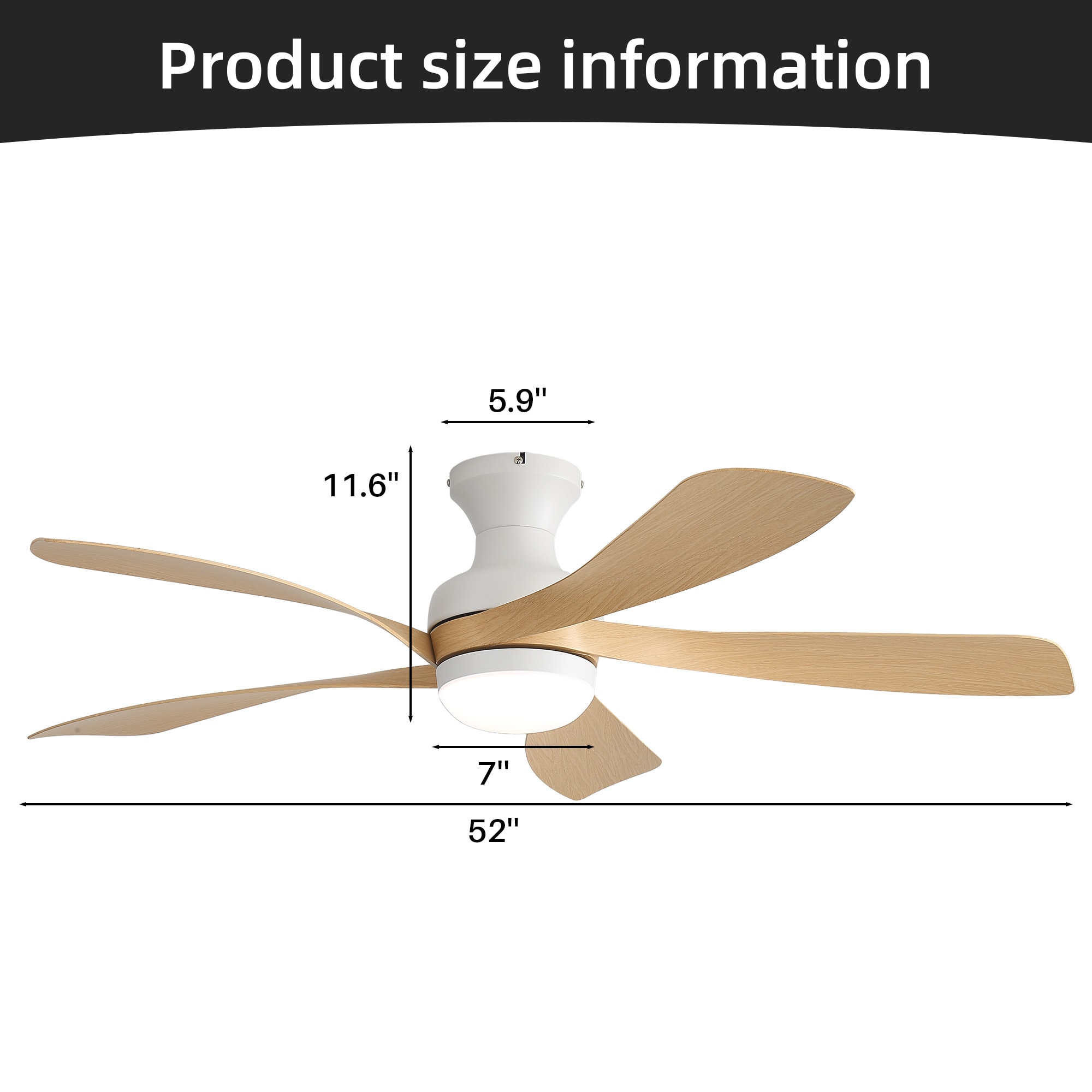 Bybafun YB5100121 Ceiling-Fans - View #4