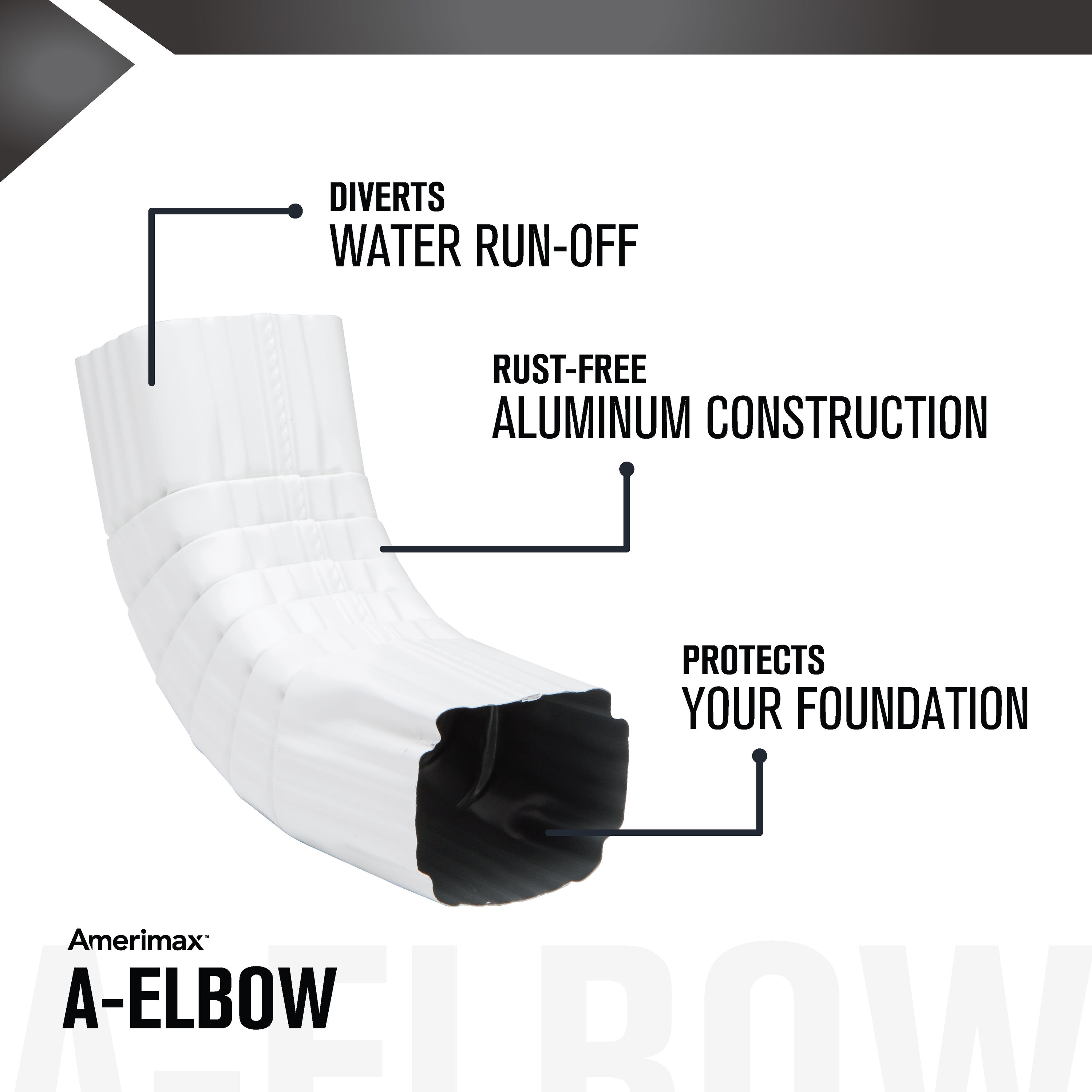Amerimax 27064HP Downspout-Components - View #3