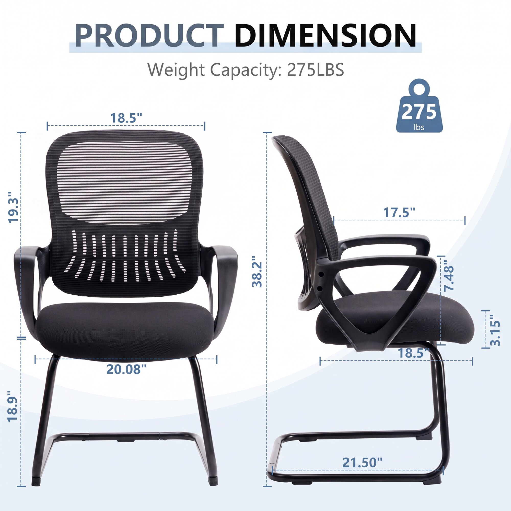 Vynxaria LS0514-ZM-37183A2PBK Office-Chairs - View #6
