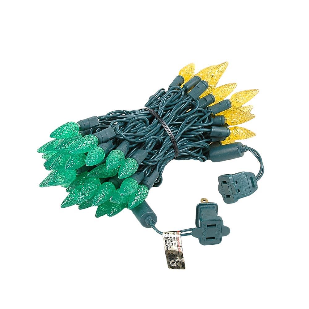 Novelty Lights CGC670-G-GR/YE Christmas-String-Lights - View #3