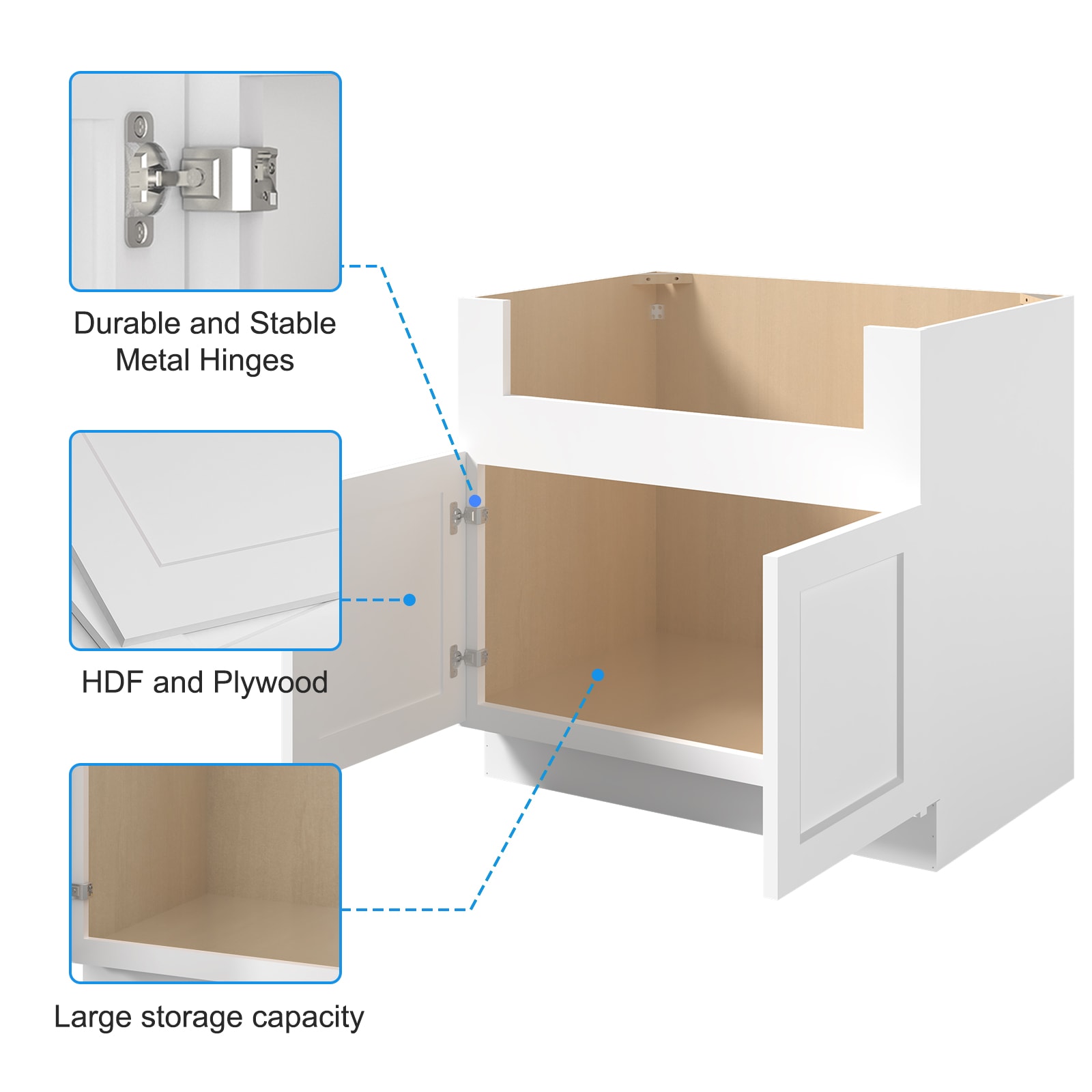 LOVMOR SW-FSB36-LOWES vanities - View #3