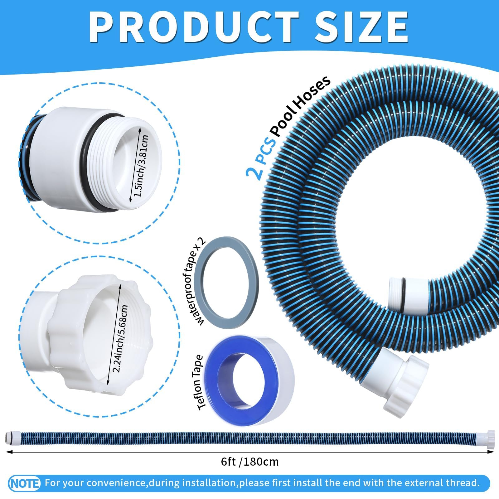 Etokfoks LET32GRQM Pool-Hoses - View #2