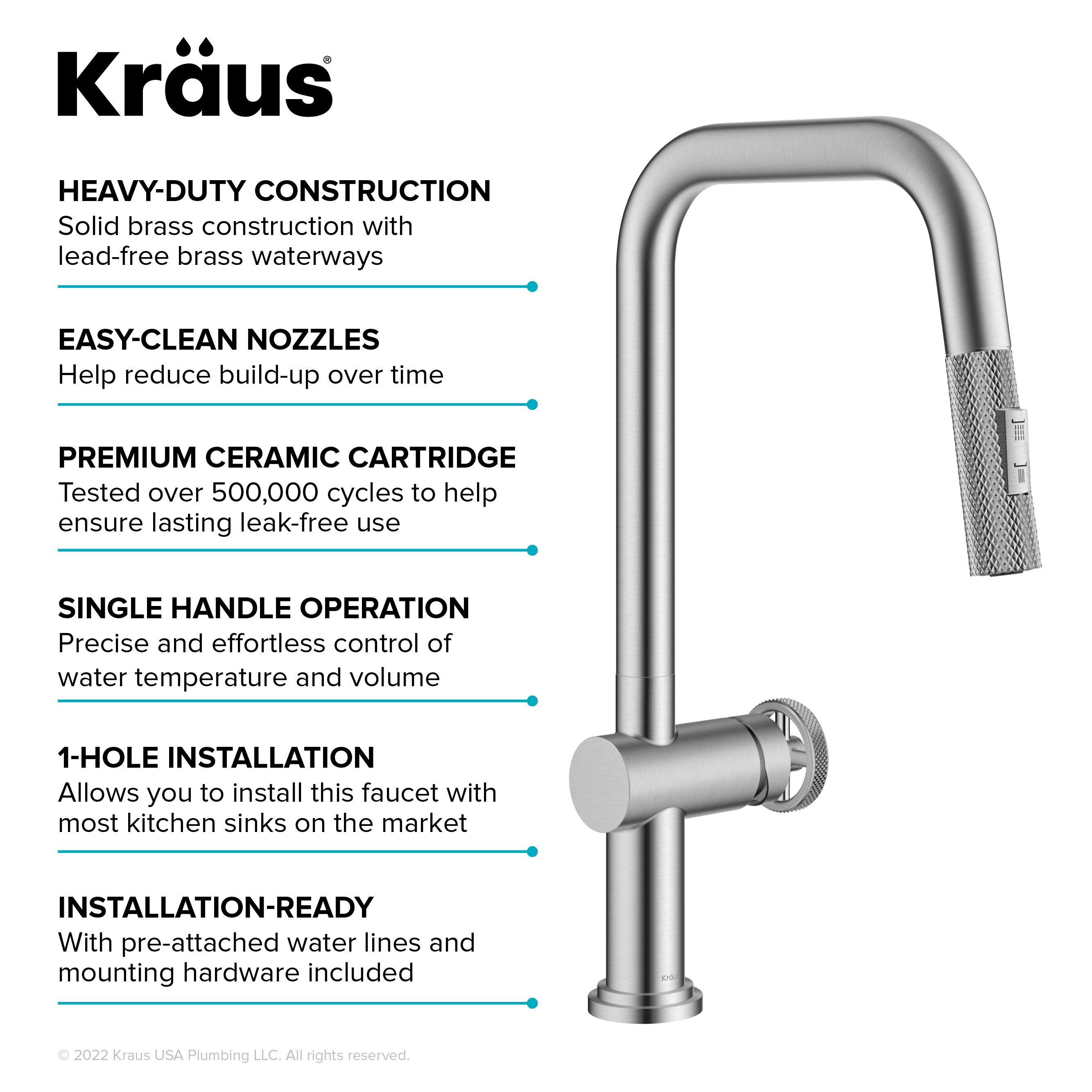 Kraus KPF-3126SFS Kitchen-Faucets - View #10