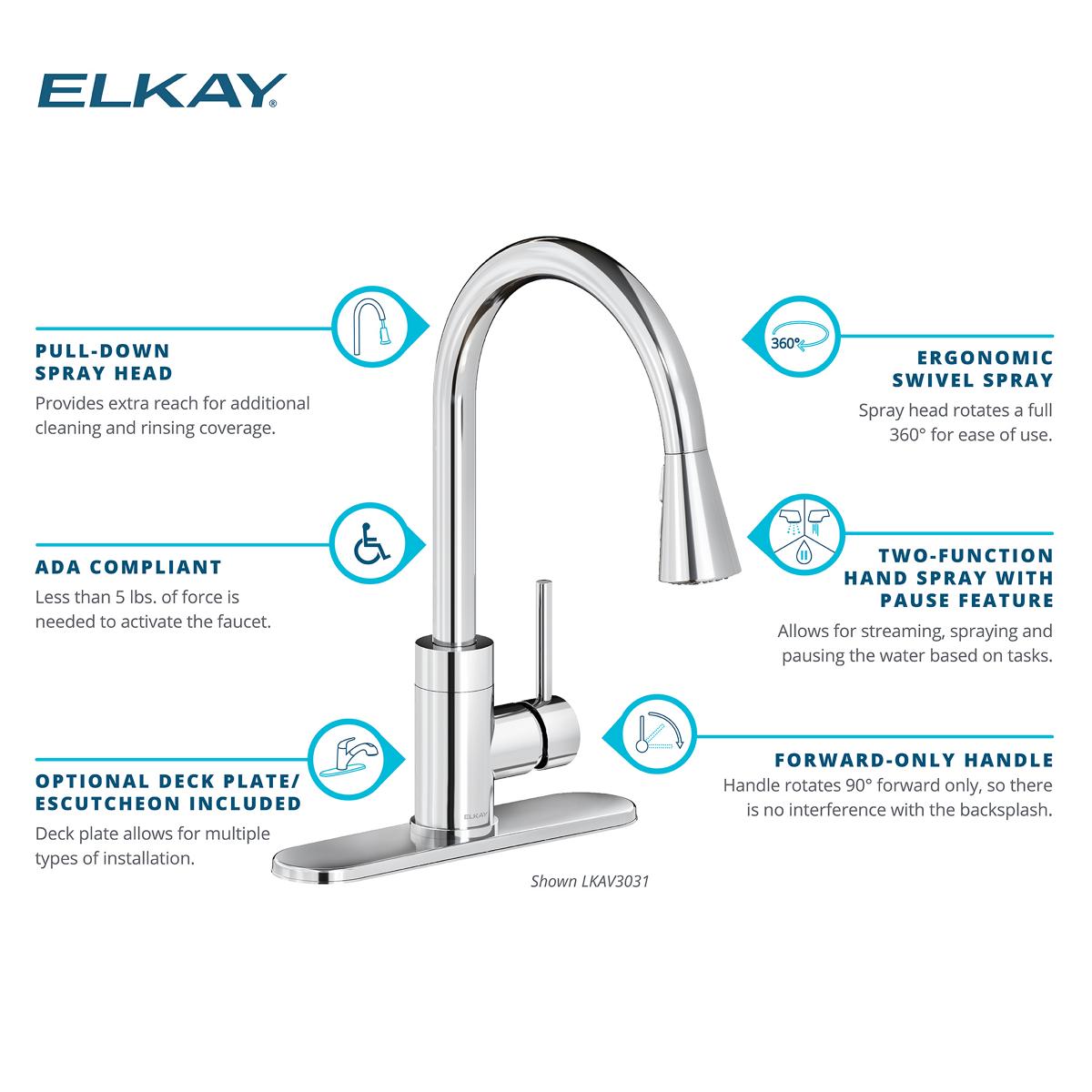 Elkay LKAV3031LS Kitchen-Faucets - View #4