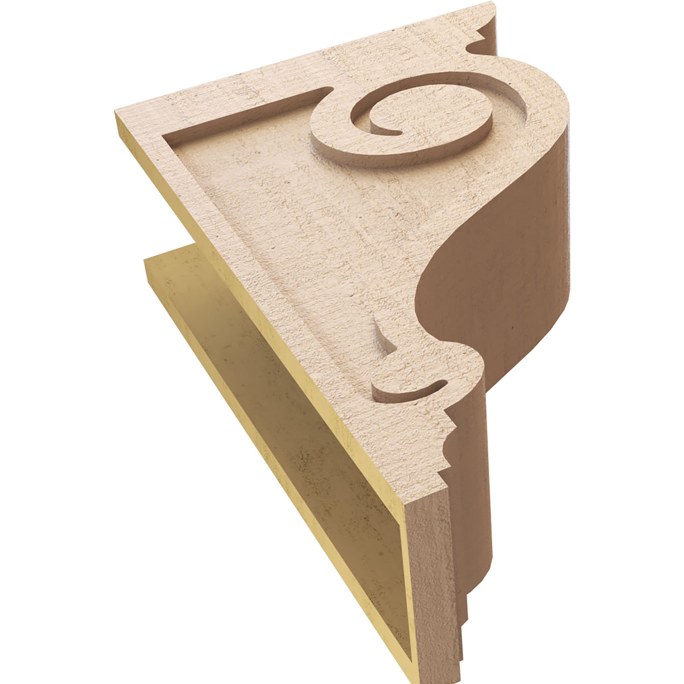 Ekena Millwork CORU07X14X21SCRRCPR corbels - View #6