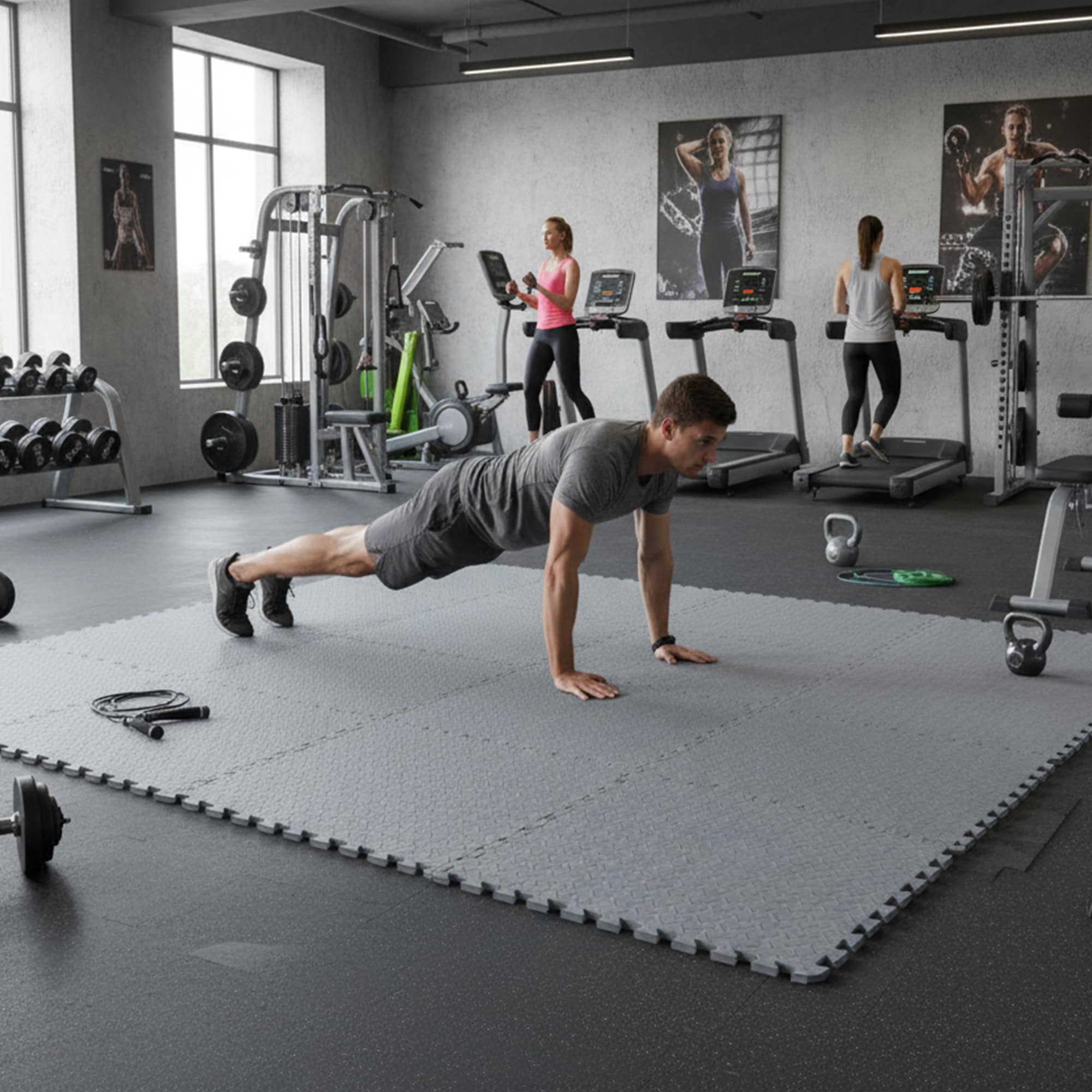 Balancefrom BFPM-4PKGY Fitness-Equipment-Mats - View #5