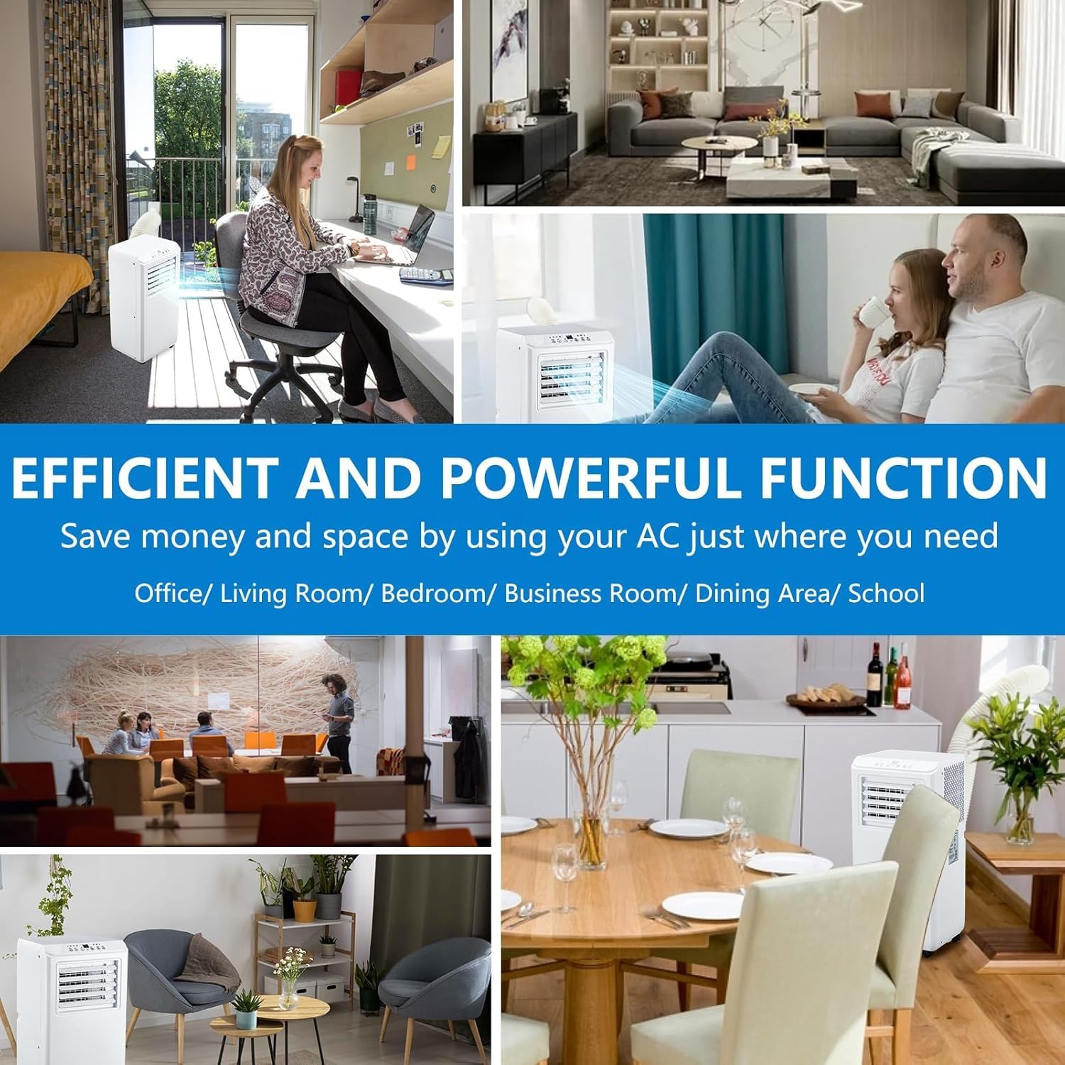 Qeetex LSAPHO10GCOHX3 Portable-Air-Conditioners - View #2